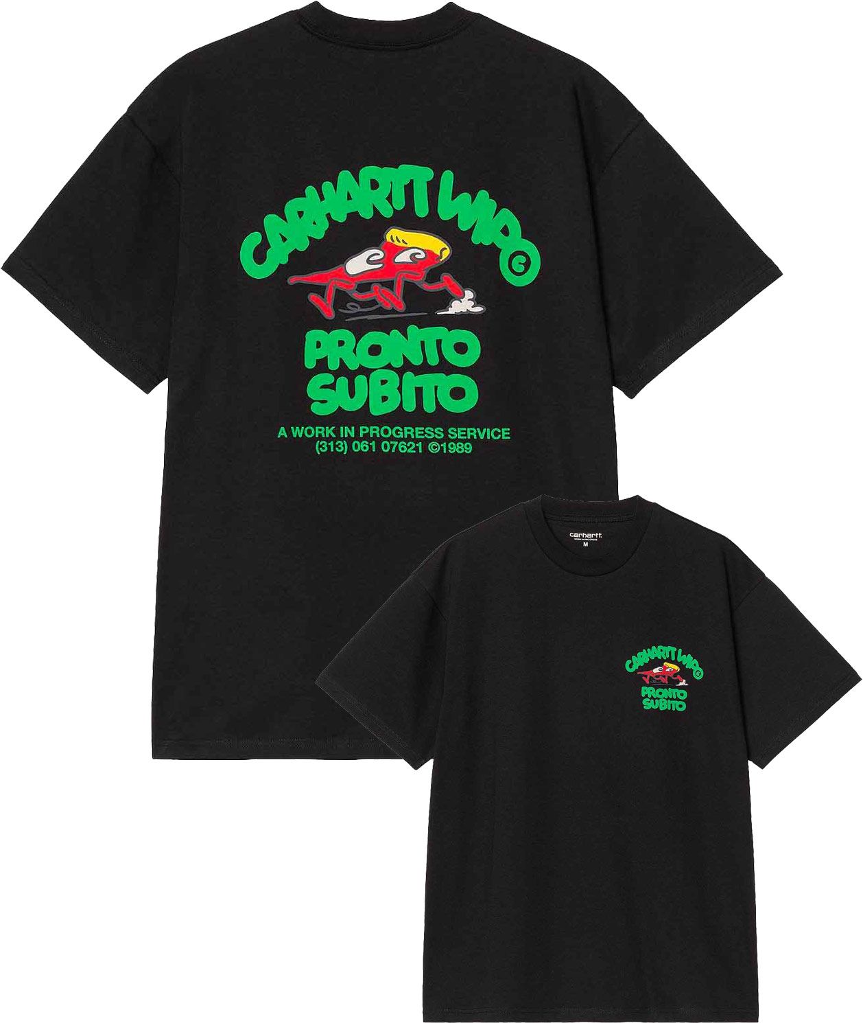 S/S Pronto T-Shirt Black + Carhartt WIP