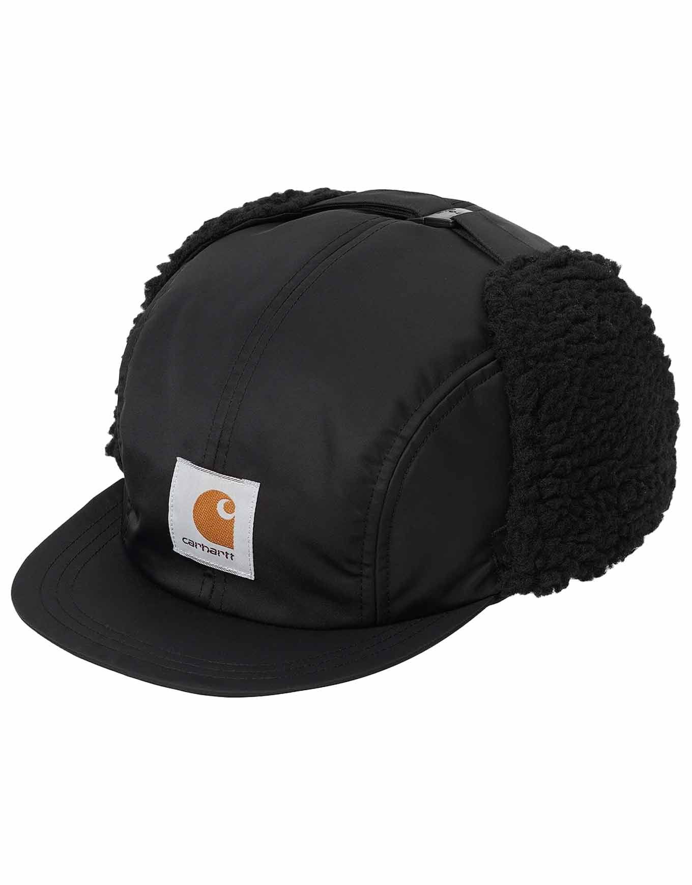 Oltera Ear Guard Cap Black + Carhartt WIP