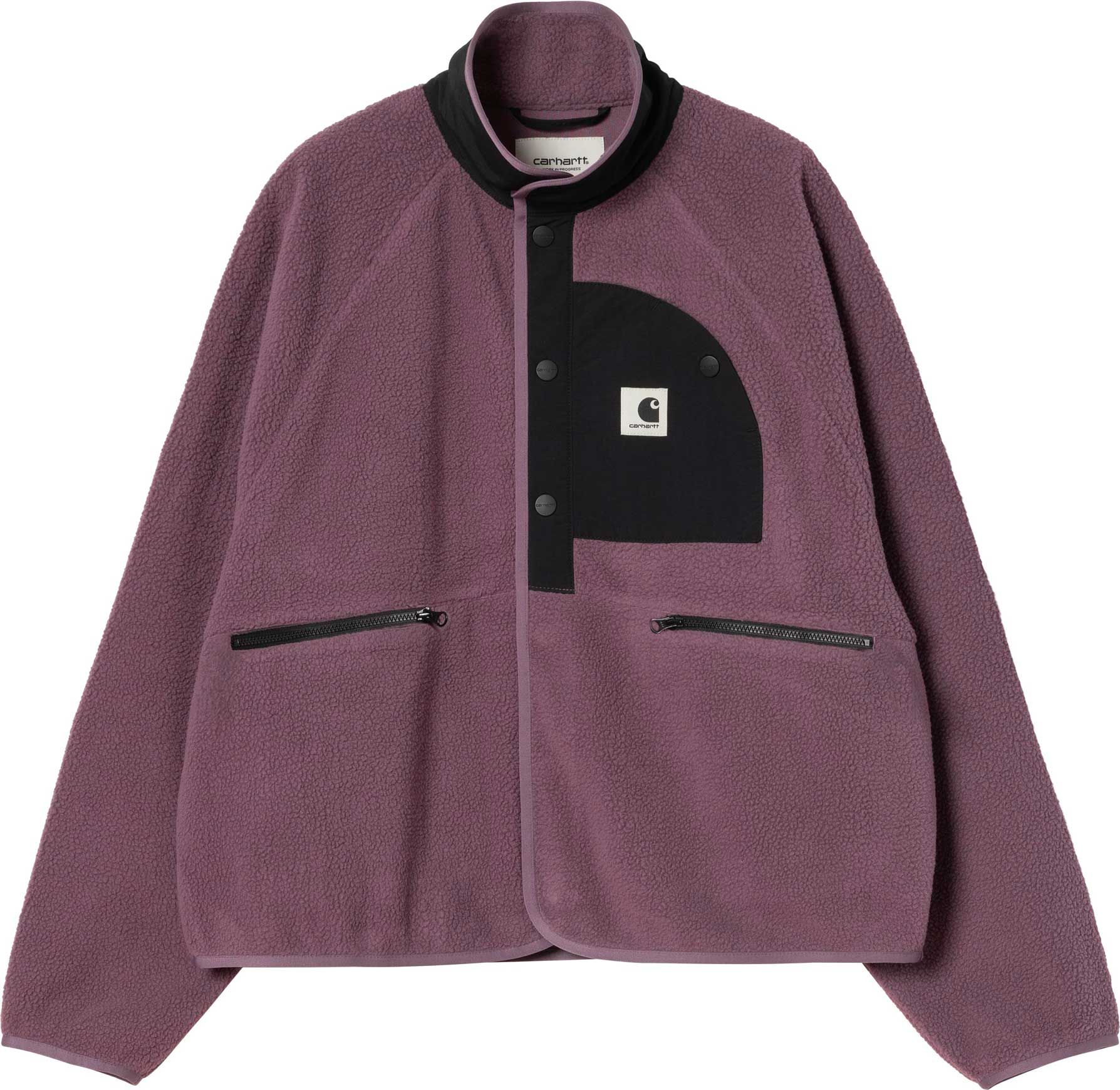 Flynn Fleece Jacket W Phlox Black + Carhartt WIP