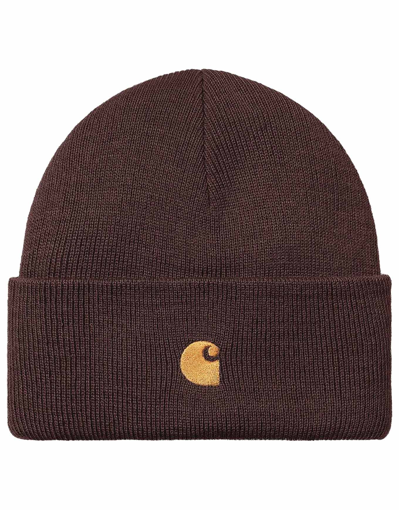 Chase Beanie Palisander Gold + Carhartt WIP