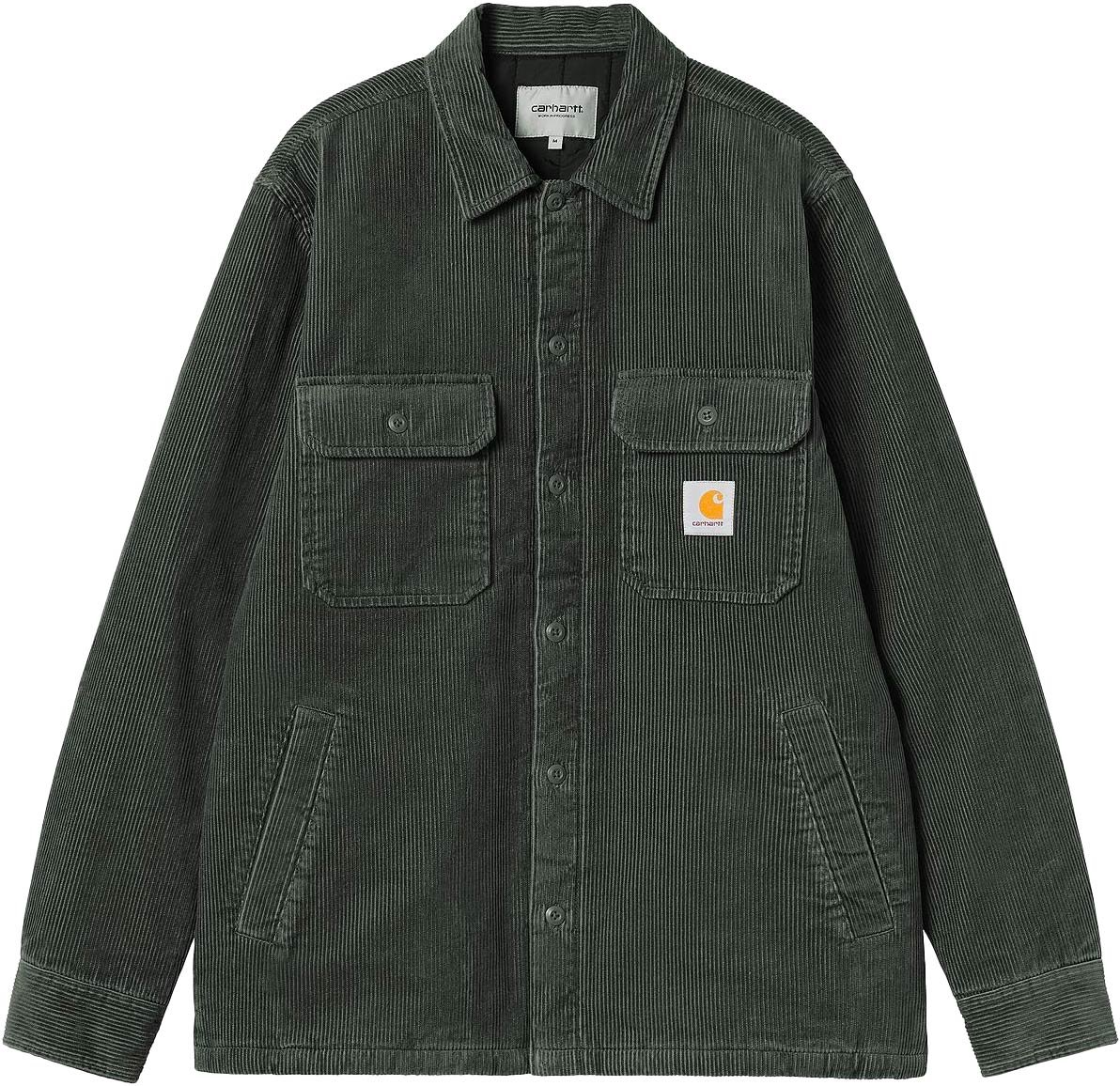 Whitsome Shirt Jacket Raven + Carhartt WIP