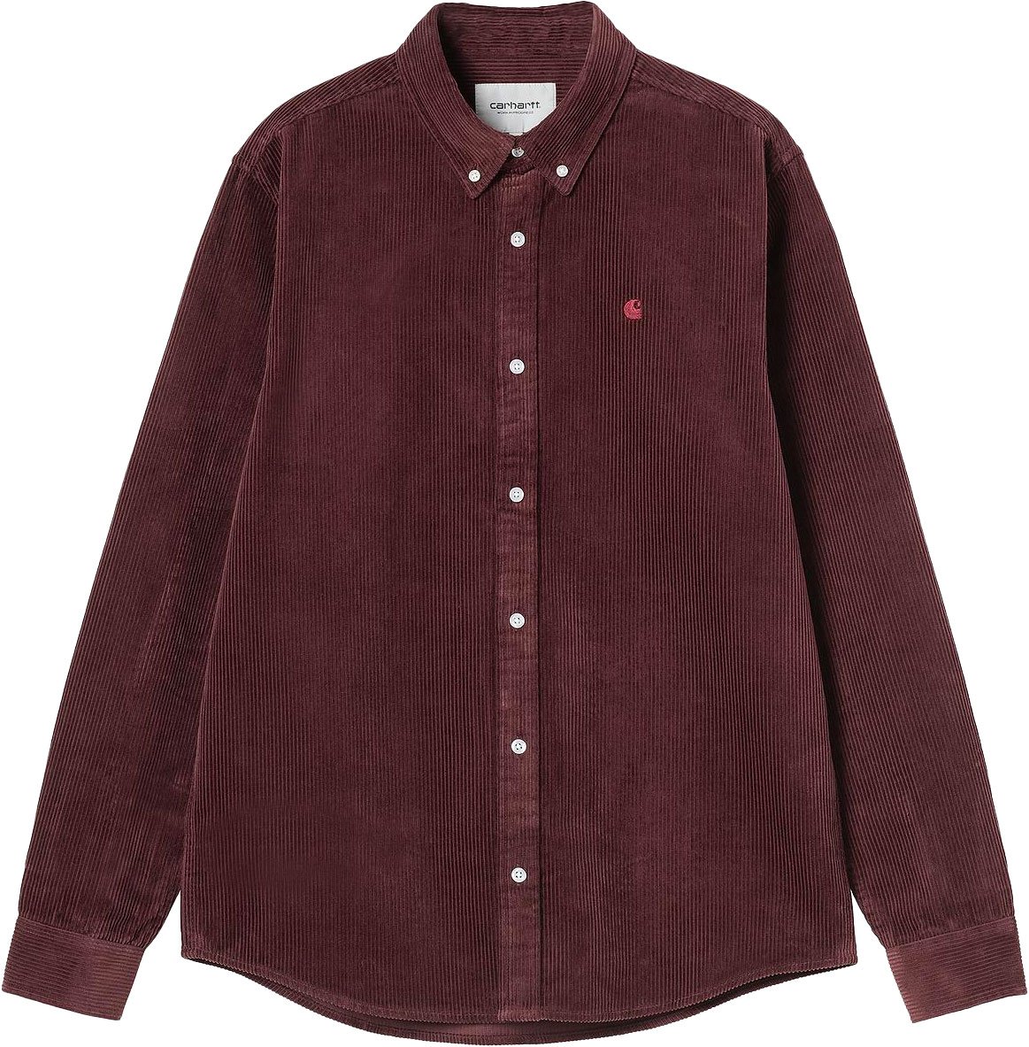 L/S Madison Cord Shirt Amarone + Carhartt WIP