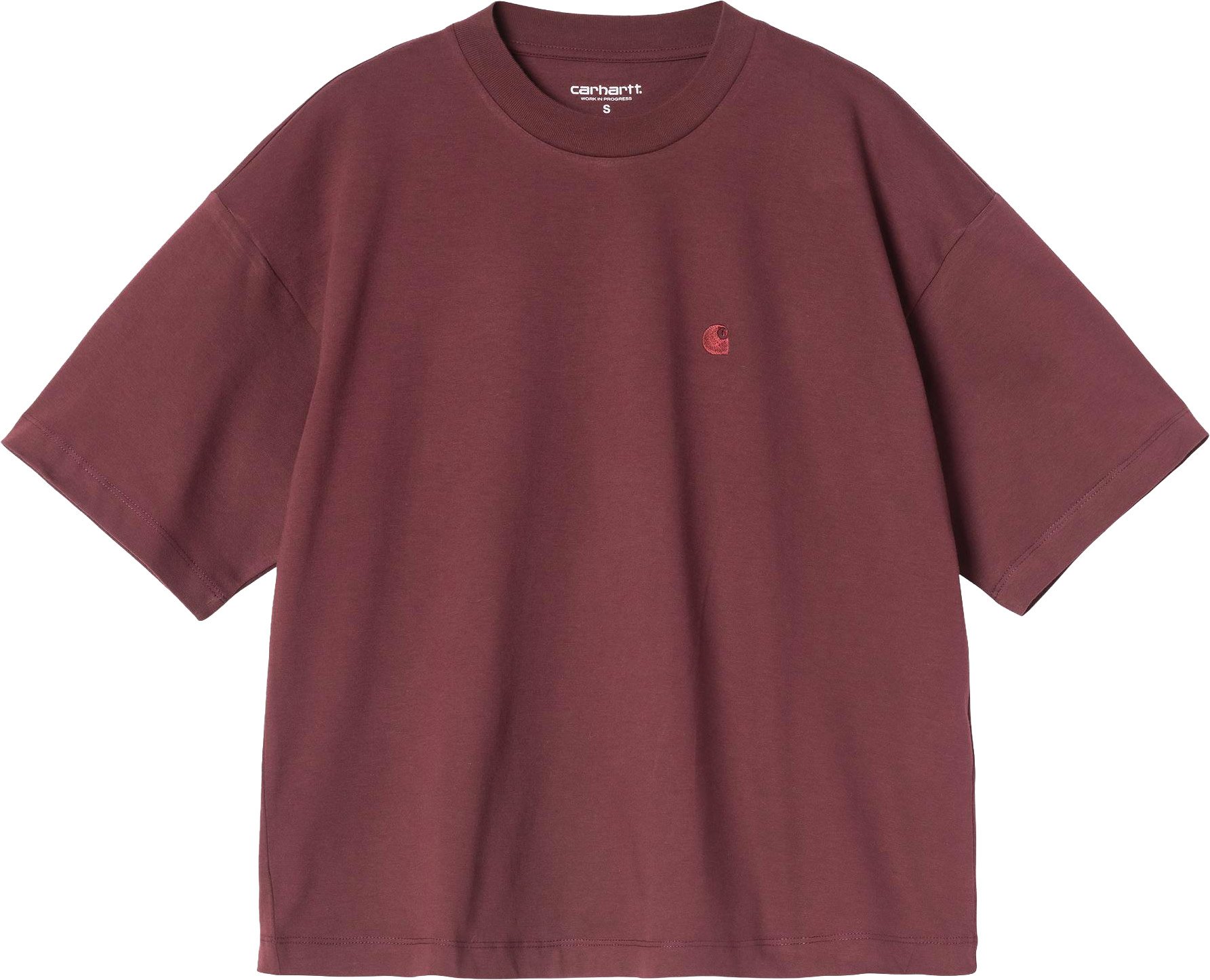 W' S/S Chester T-Shirt Amarone + Carhartt WIP