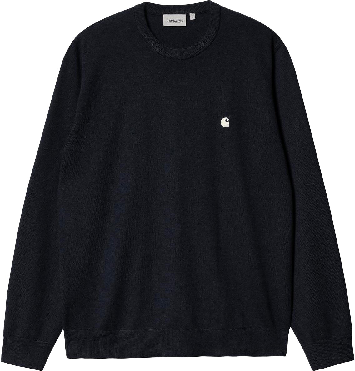 Madison Sweater Dark Navy Wax + Carhartt WIP