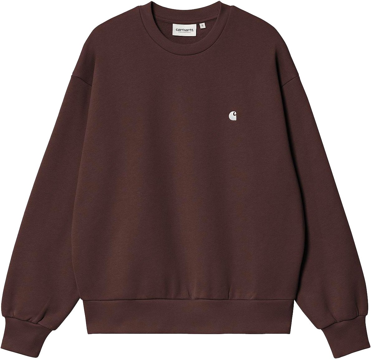 W' Casey Sweatshirt Palisander Silver + Carhartt WIP