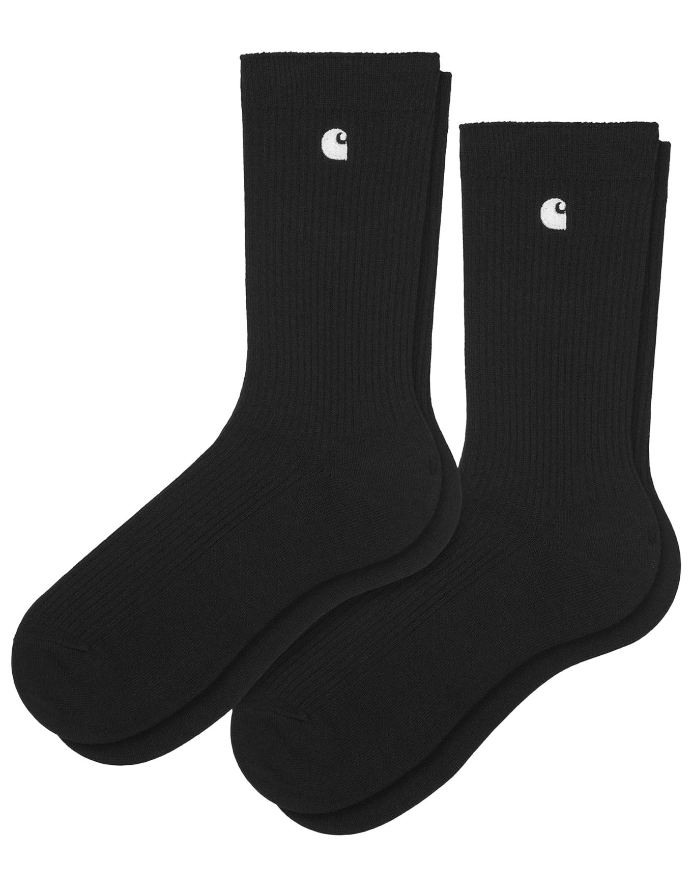 Madison Pack Socks Black White + Black White + Carhartt WIP