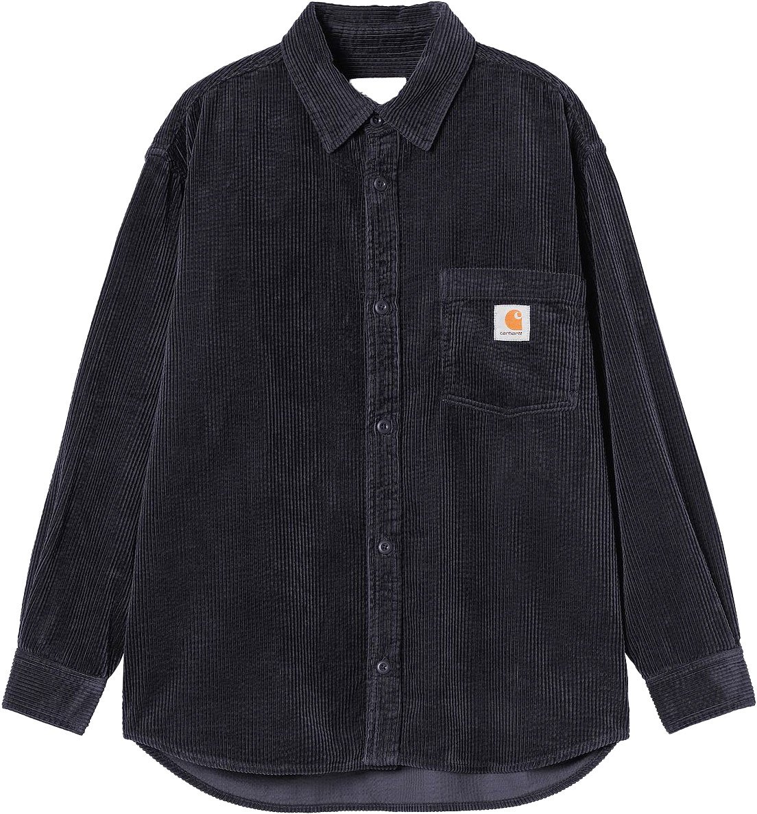 L/S Loyde Shirt Dark Navy Rinsed + Carhartt WIP