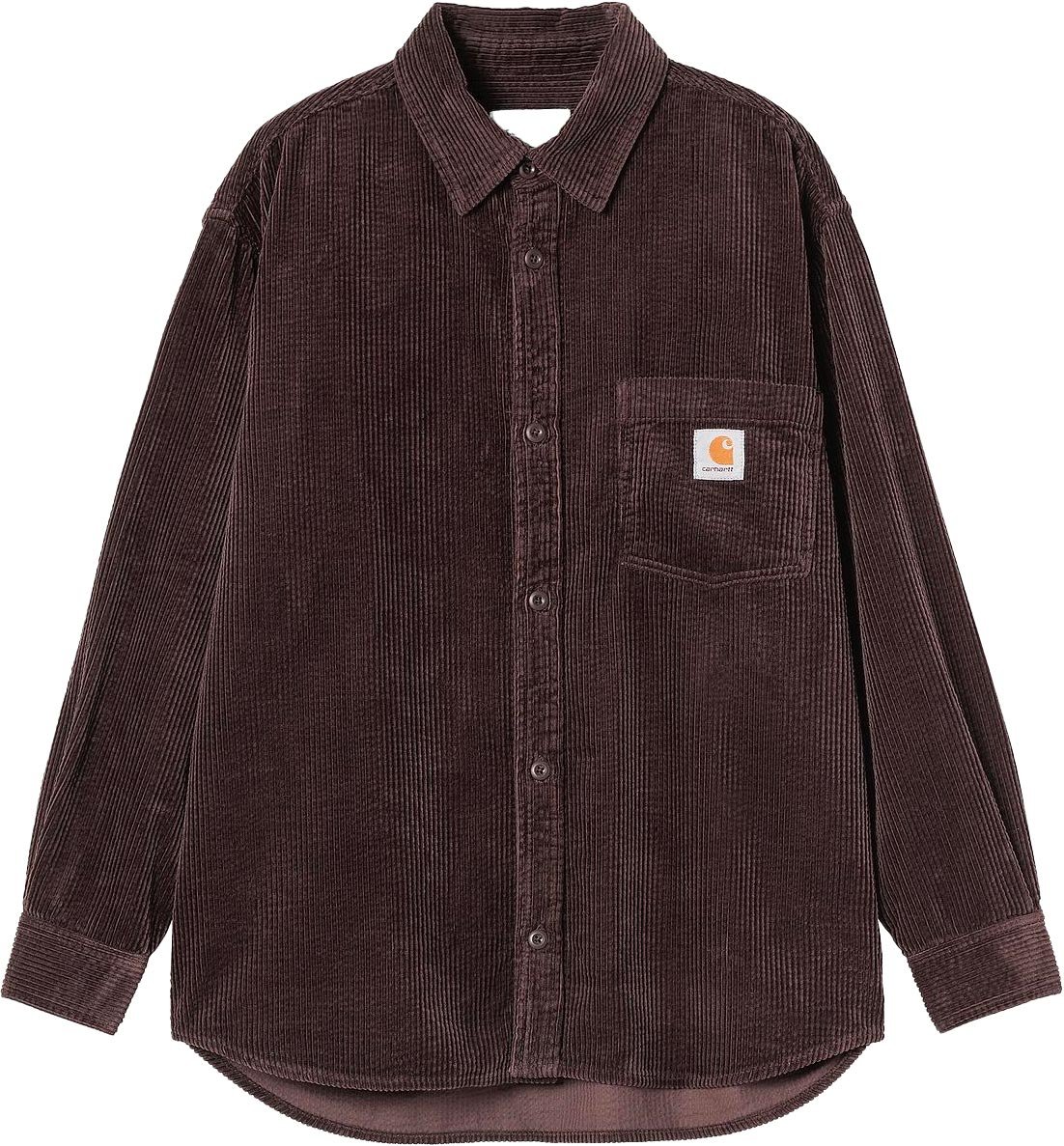 L/S Loyde Shirt Palisander Rinsed + Carhartt WIP