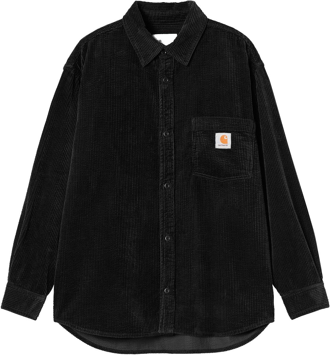 L/S Loyde Shirt Black Rinsed + Carhartt WIP