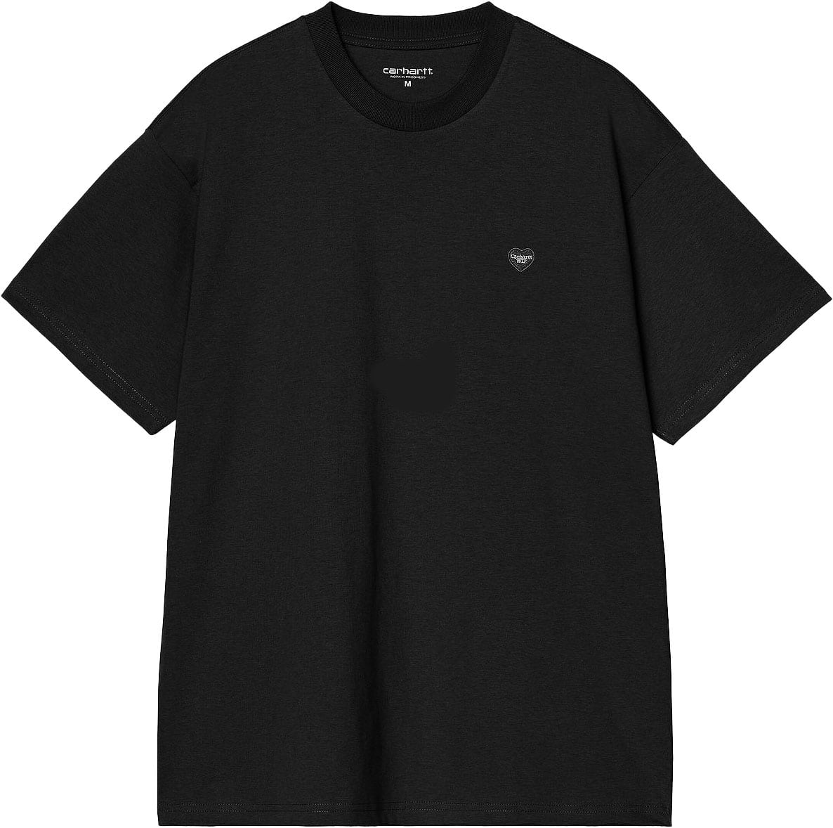 S/S Small Heart T-Shirt Black / Black + Carhartt WIP