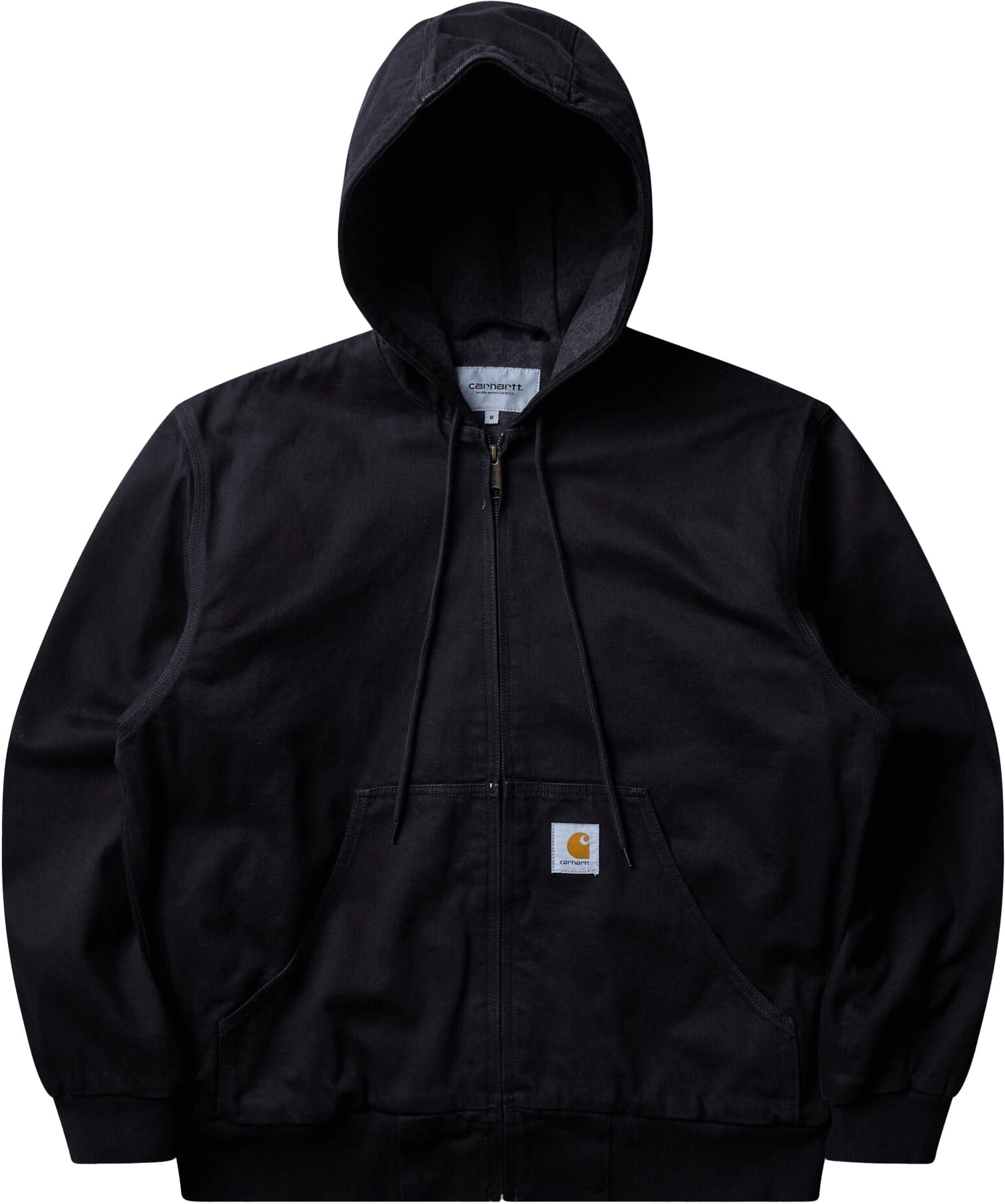 OG Active Jacket Black Rinsed + Carhartt WIP