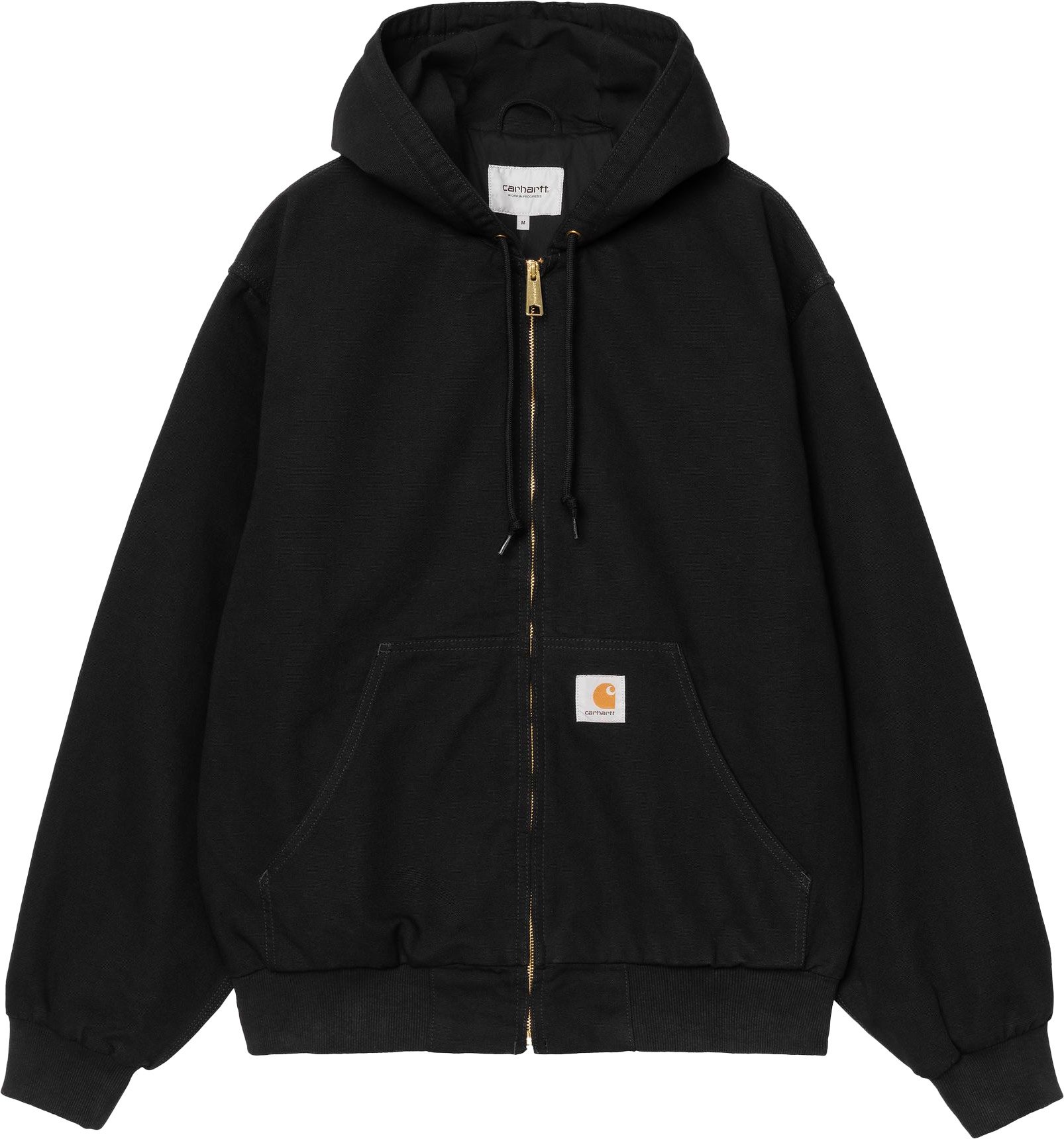 OG Active Jacket Black Rinsed + Carhartt WIP