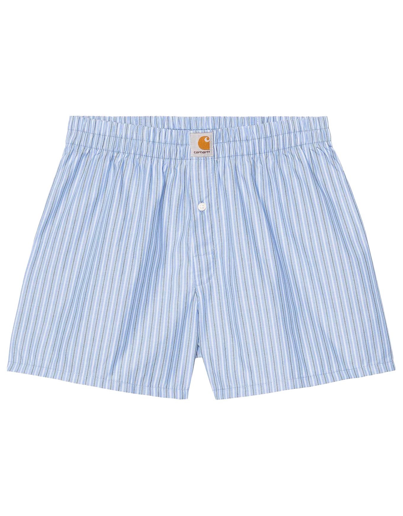 Cotton Boxer Keene Stripe Curacao + Carhartt WIP