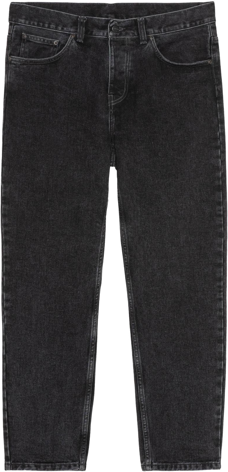Newel Pant Denim Black Stone Washed + Carhartt WIP