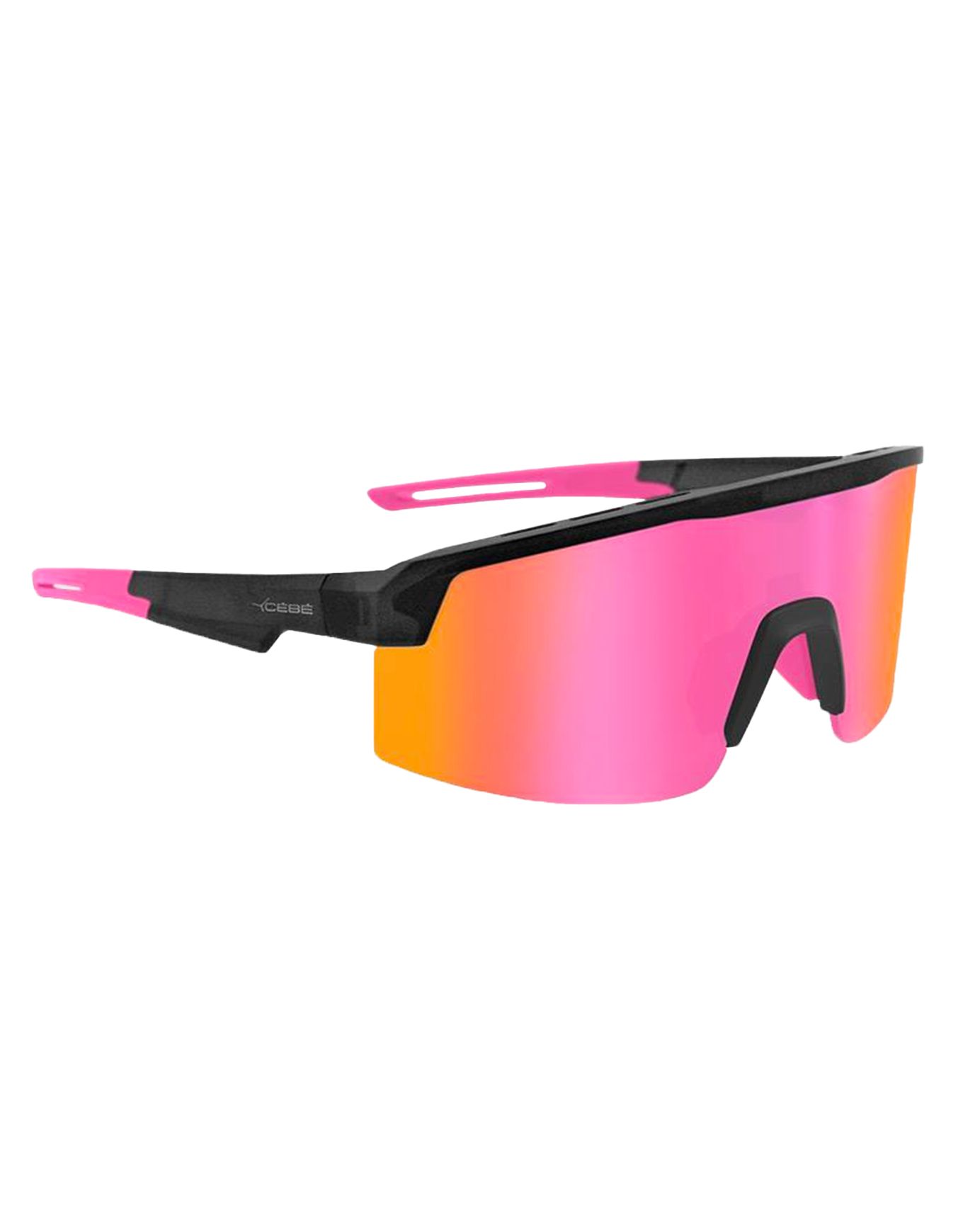 Endurance Matt Dark Grey Metalized Pink Miror + Cébé