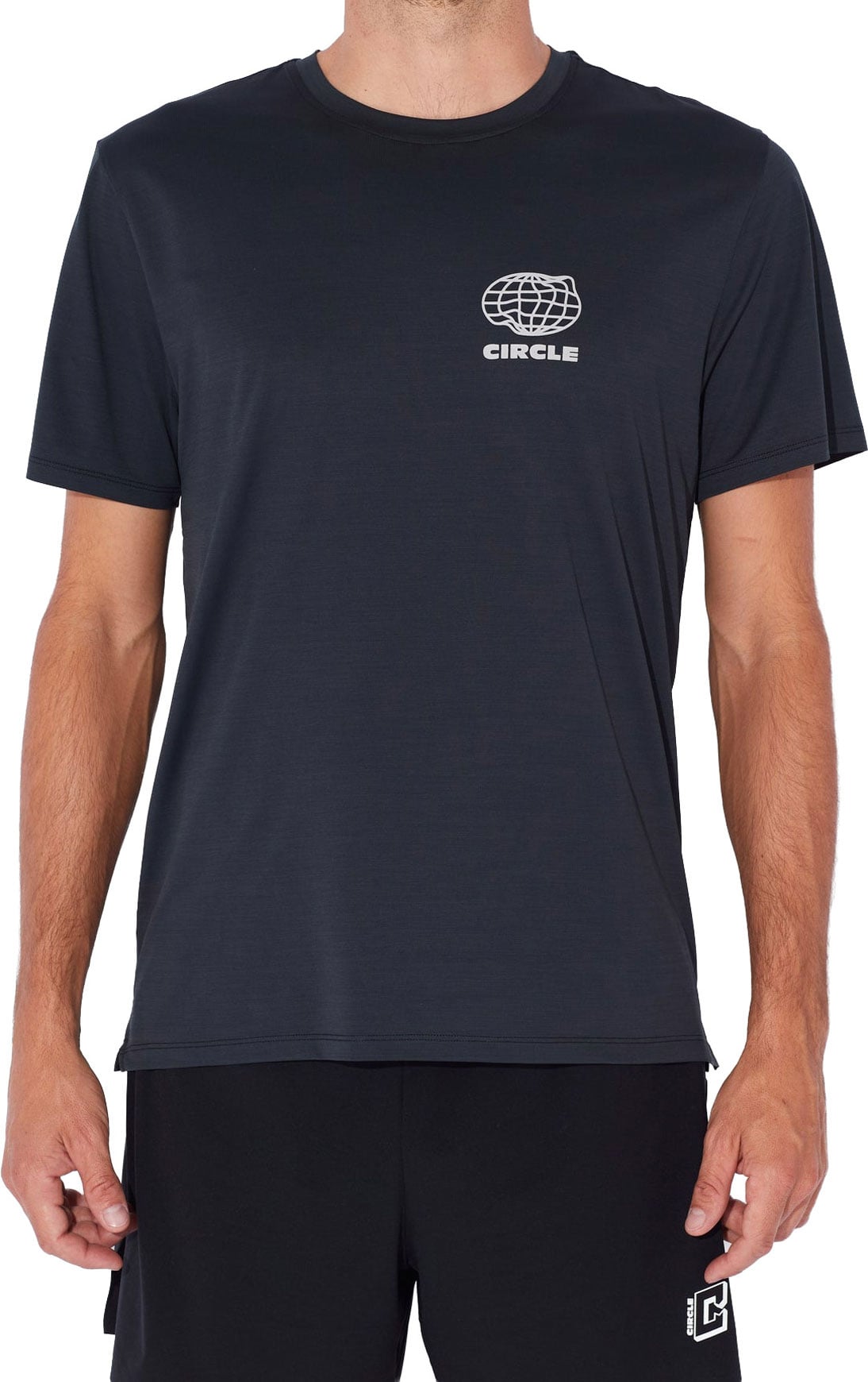 Agility T-Shirt 3.0 Onyx Black + Circle
