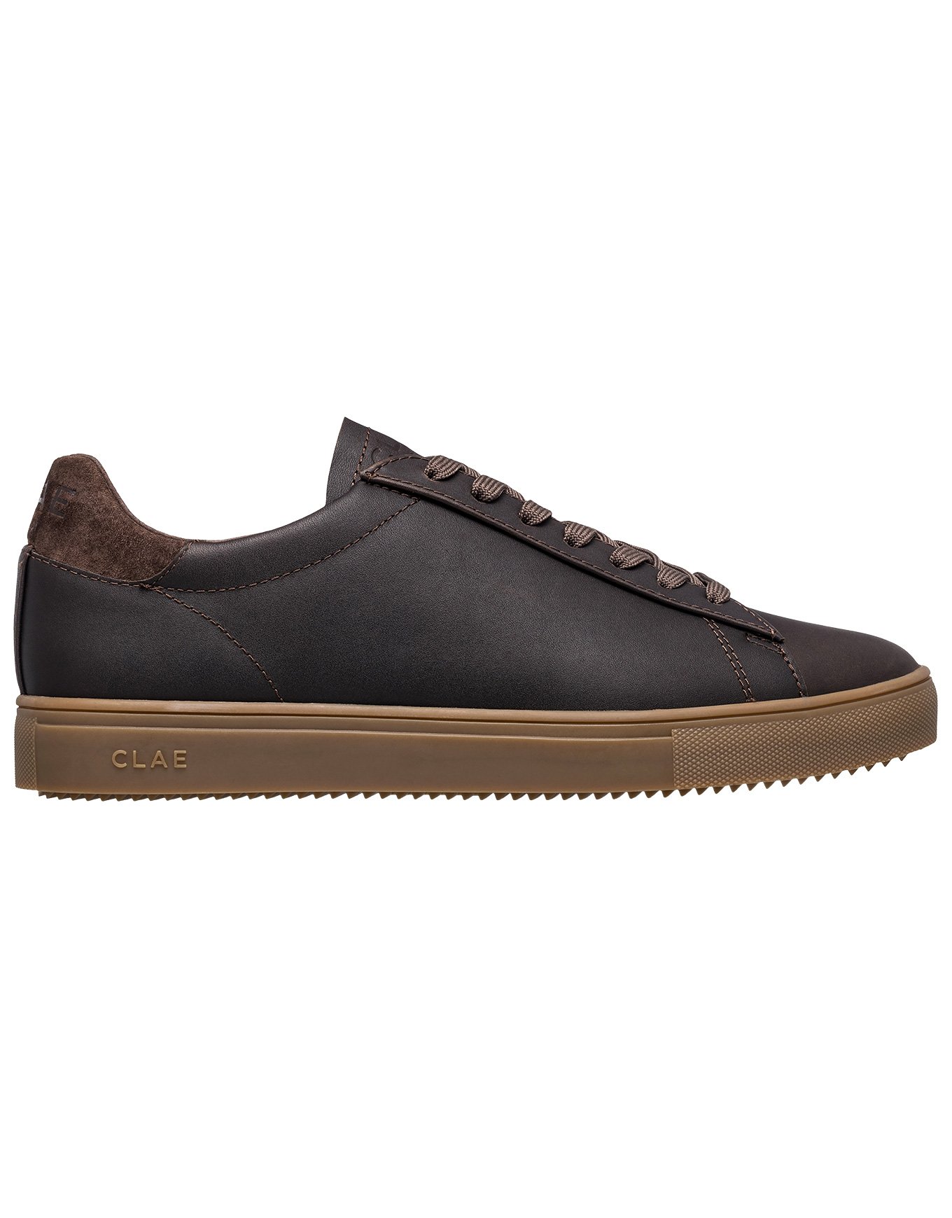 Bradley Demitasse Leather Dark Gum + Clae