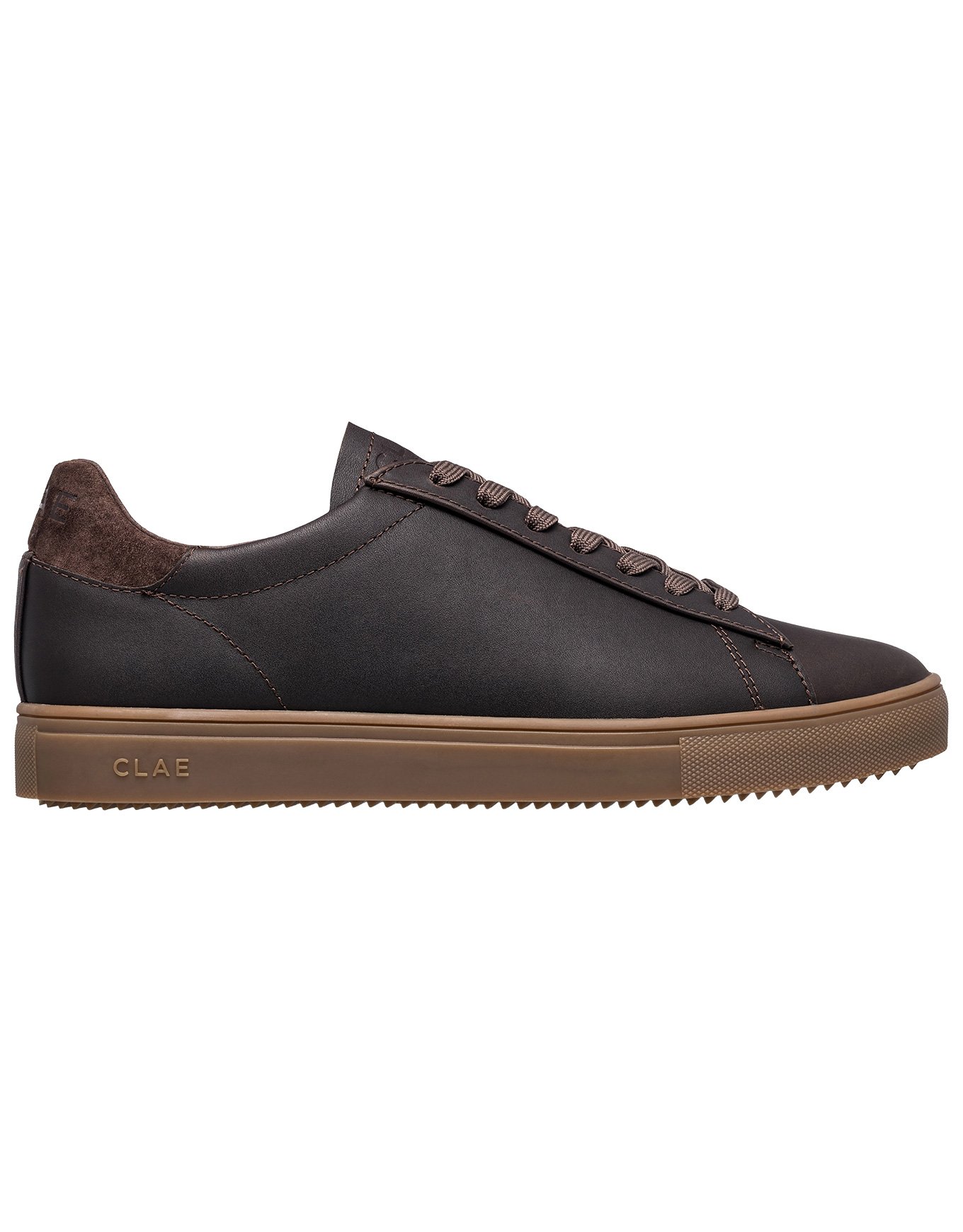 Bradley Demitasse Leather Dark Gum + Clae