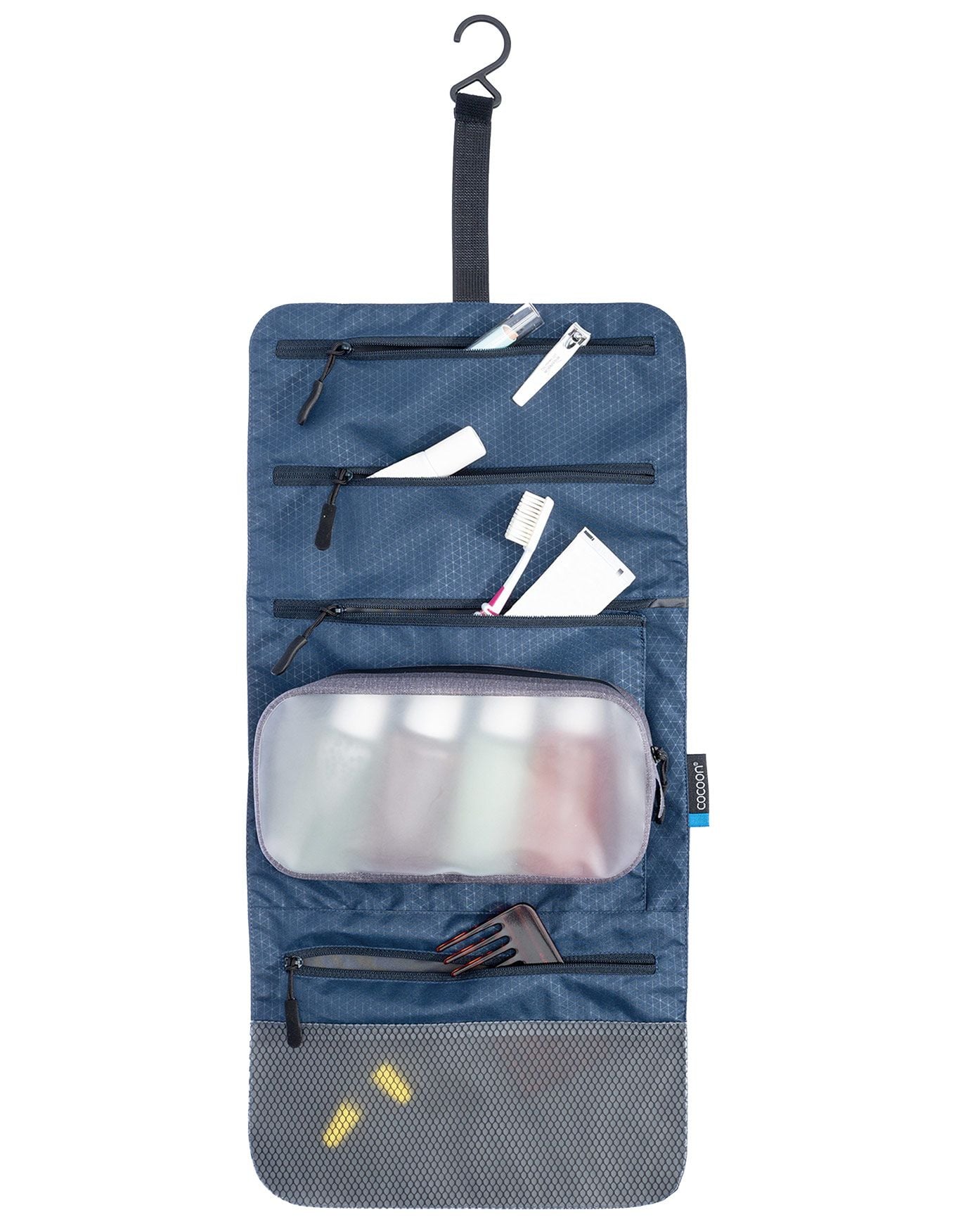 Hanging Toiletry Kit Minimalist Galaxy Blue + Cocoon
