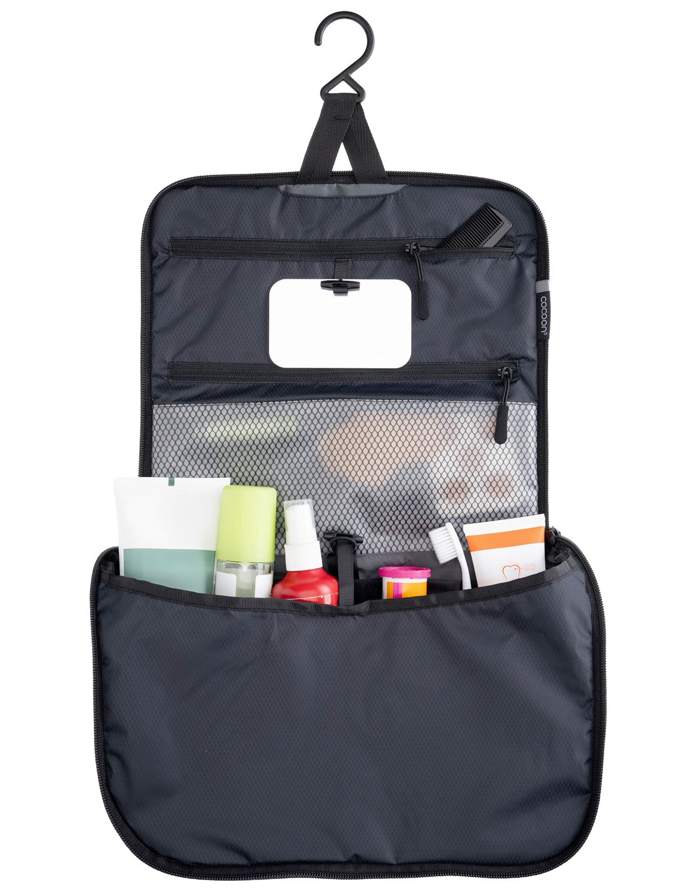 Toiletry Kit Allrounder Light M Phantom Black/Star Grey + Cocoon