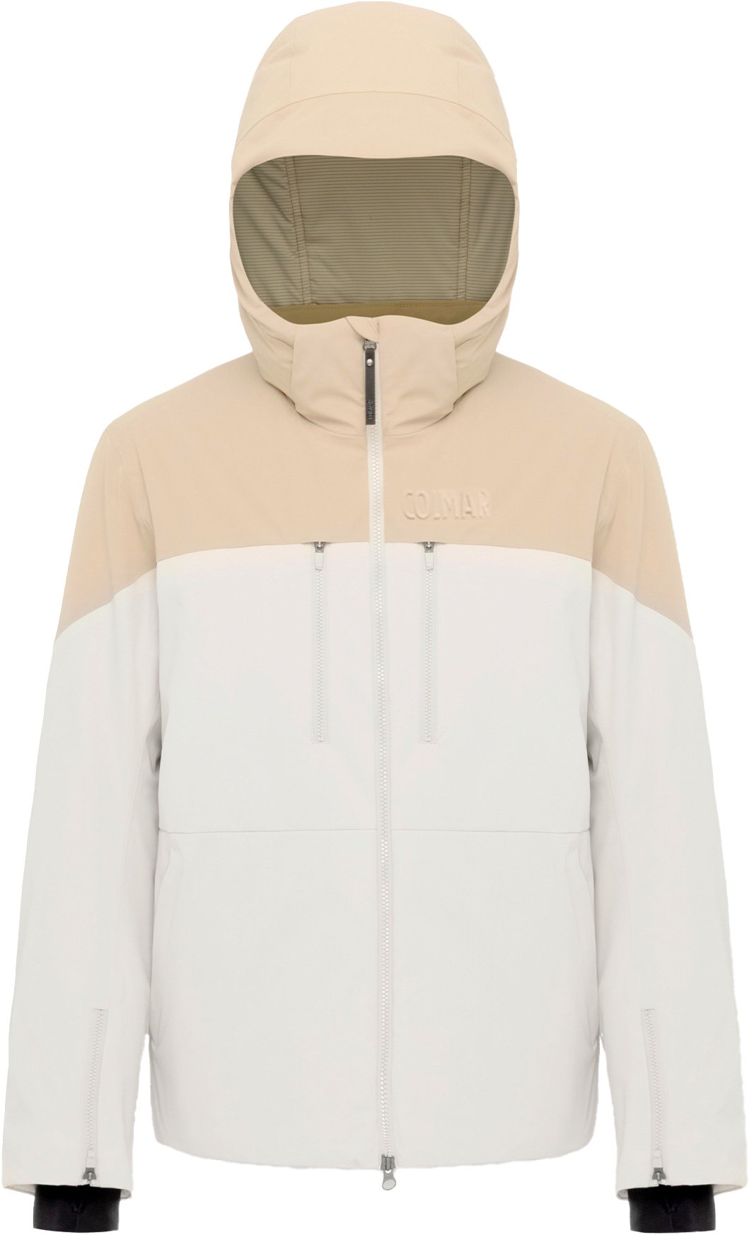Mens Ski Jacket Ski Attitude Dune Crumble + Colmar