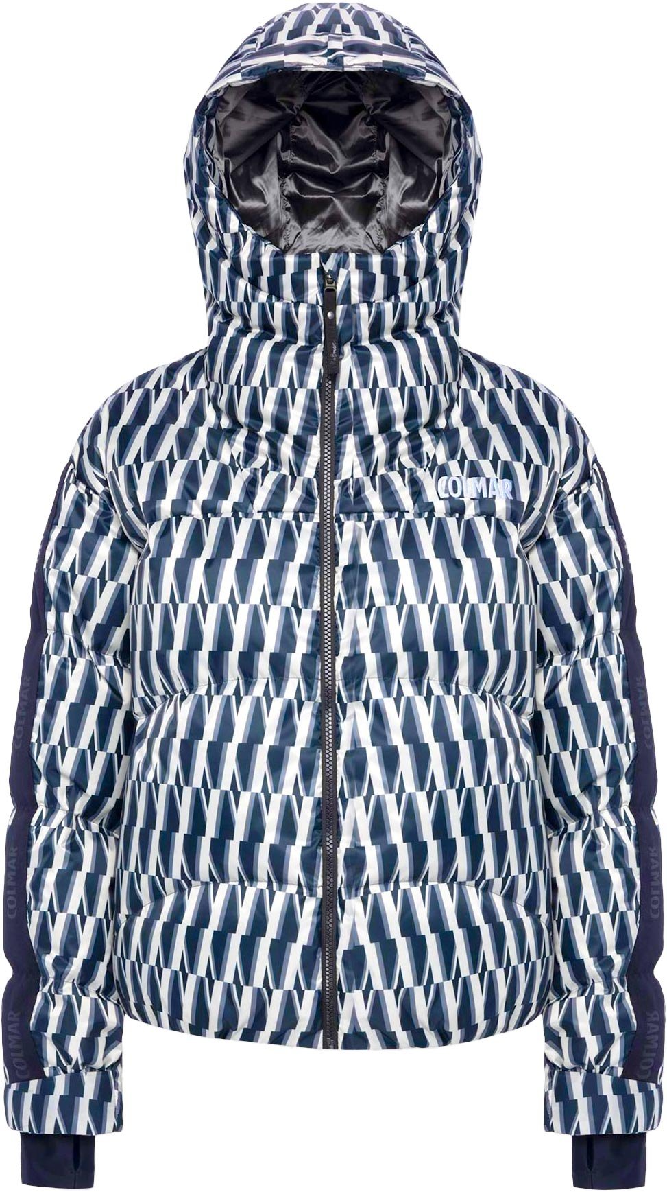 Ladies Down Jacket Ski Cozy Chic Incense Nero + Colmar