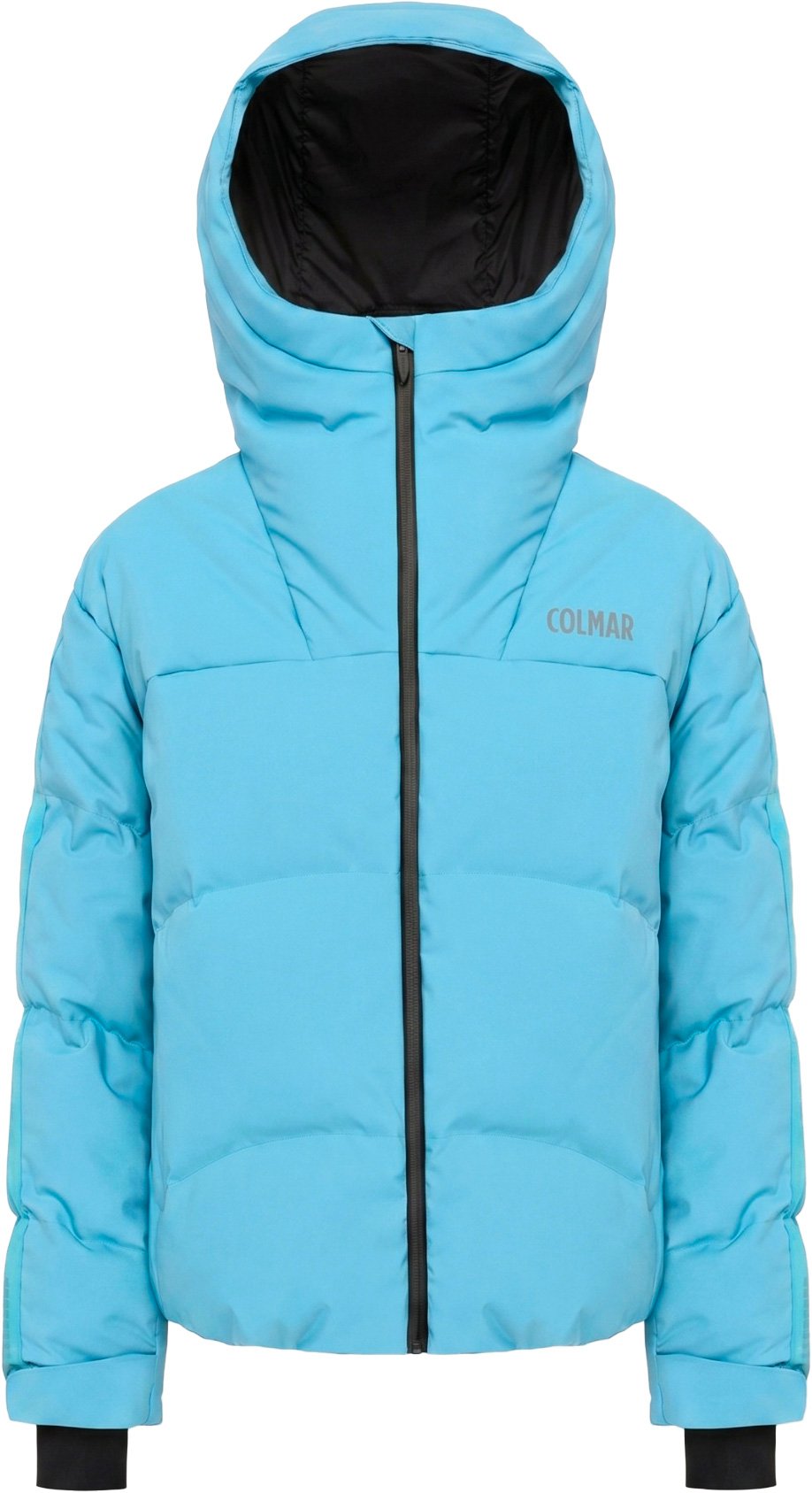 Ladies Down Jacket Ski Cozy Chic Capri Blue Black + Colmar