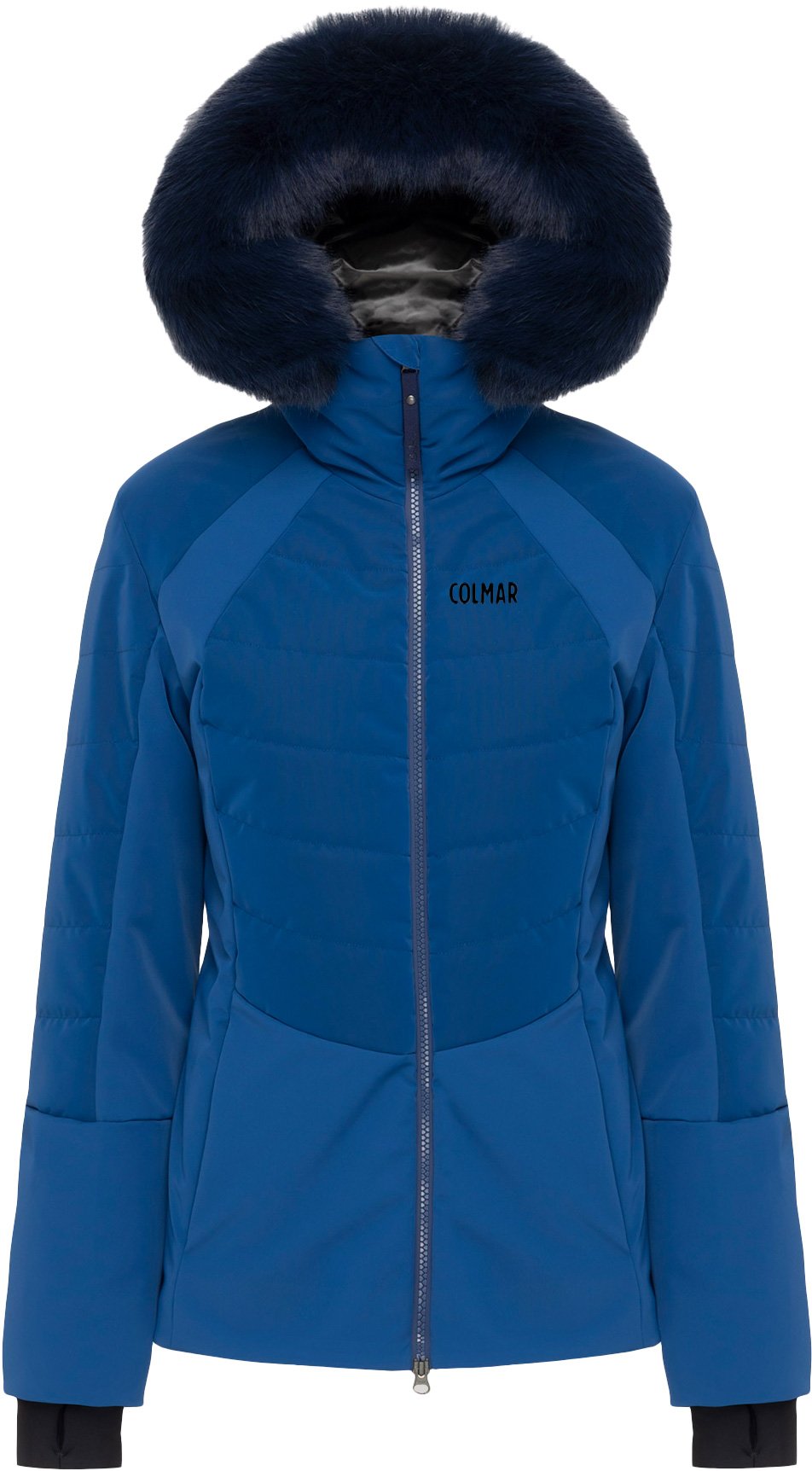 Ladies Ski Jkt+Fur Ski Charming Midnight + Colmar