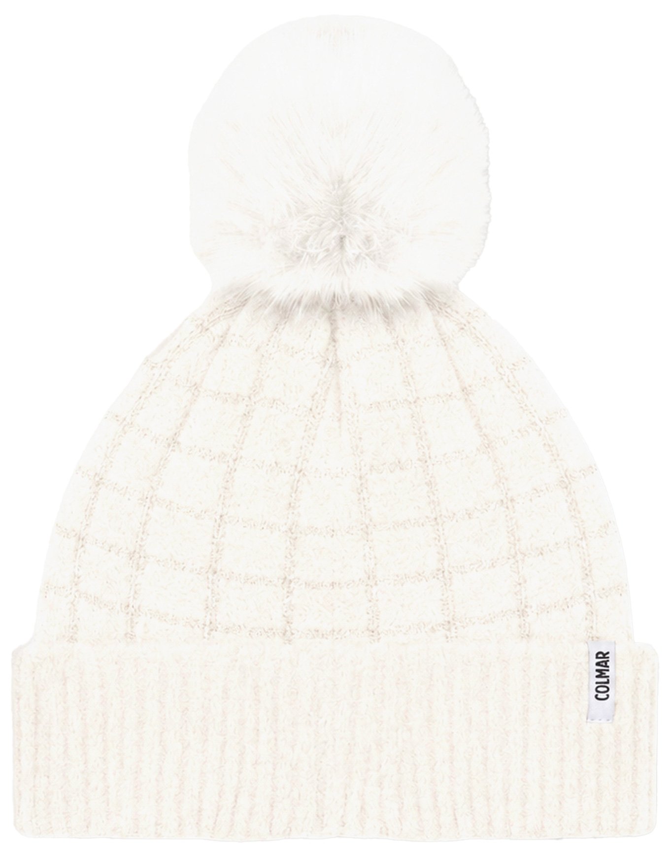 Ladies Hat Ski White + Colmar