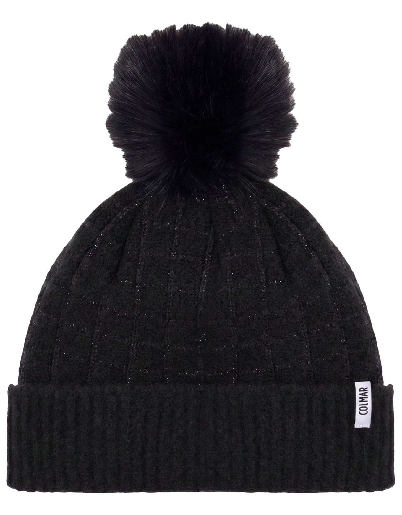 Ladies Hat Ski Black + Colmar