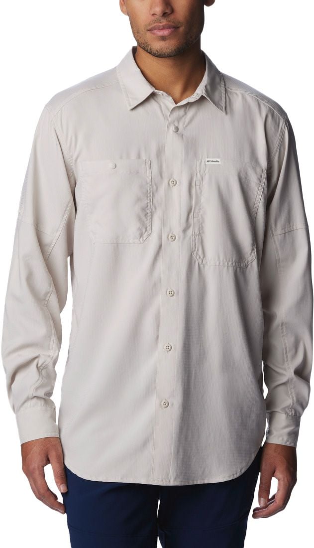 Silver Ridge Utility Lite LS Shirt Dark Stone + Columbia