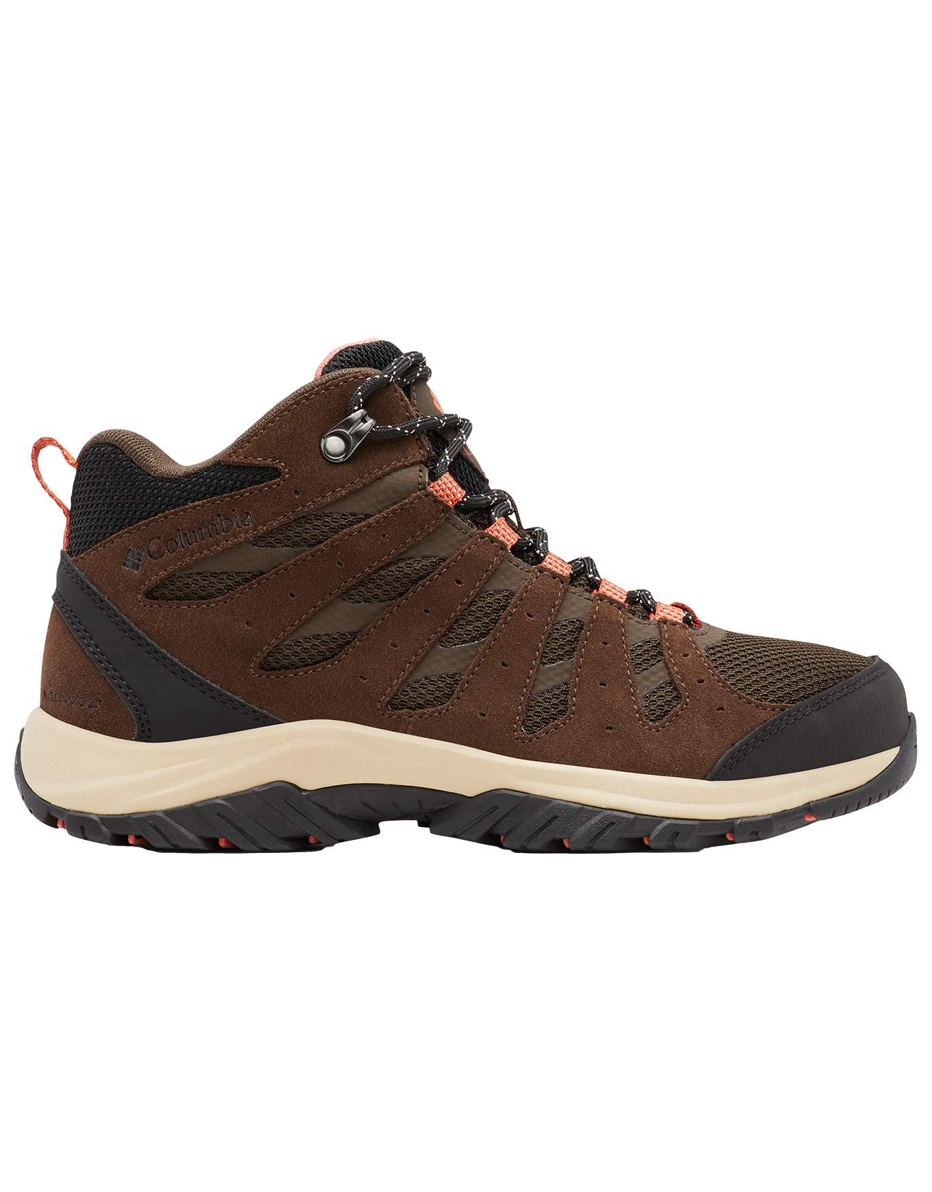 Redmond III Mid Waterproof Cordovan Dark Coral + Columbia