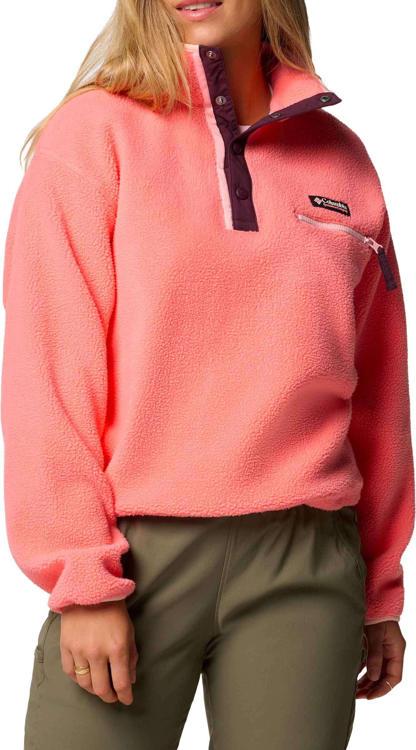 Helvetia II Cropped Half Snap Fleece Alpenglow + Columbia