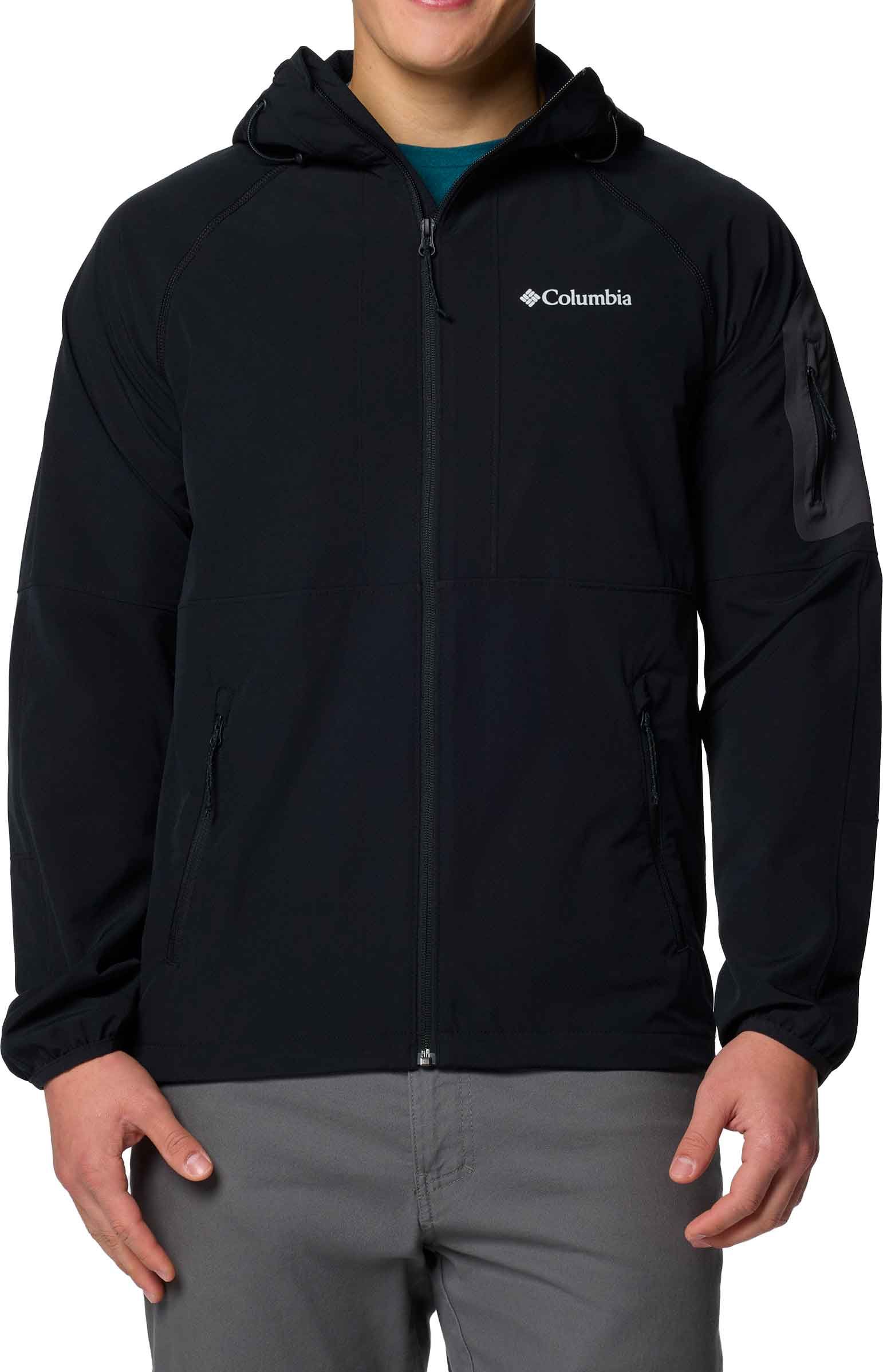 Tall Heights II Hooded Softshell Black + Columbia