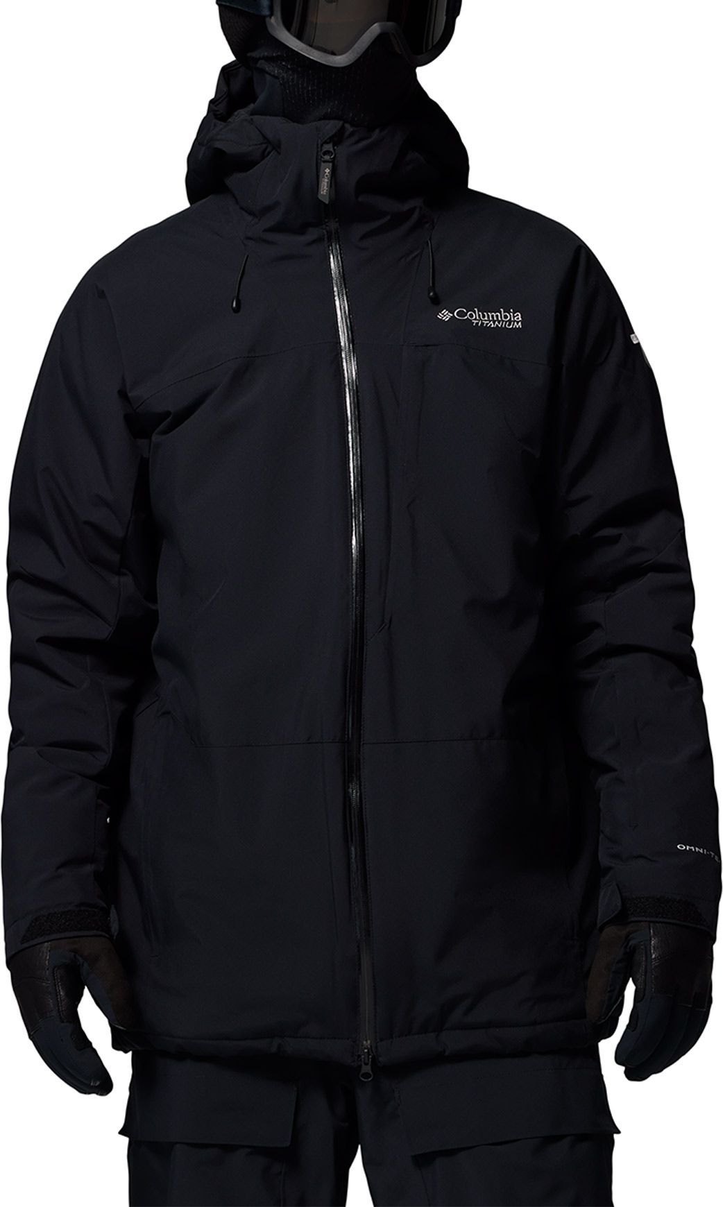 Winter District III Jacket Black + Columbia
