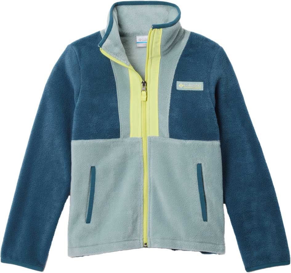 Back Bowl II Full Zip Fleece Everblue Crushed Blue Neon Light + Columbia