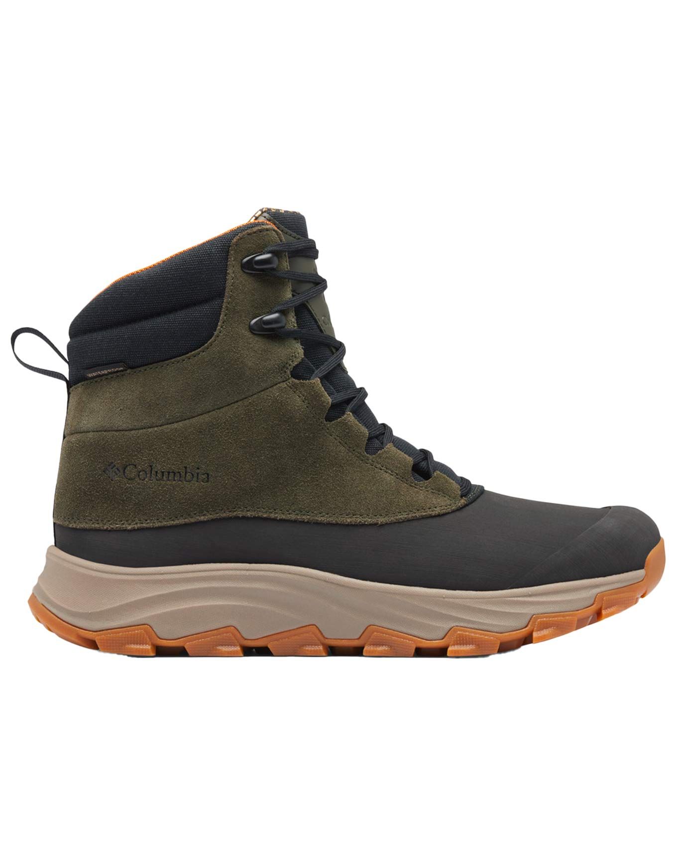 Expeditionist Shield Deep Olive Desert Sun + Columbia