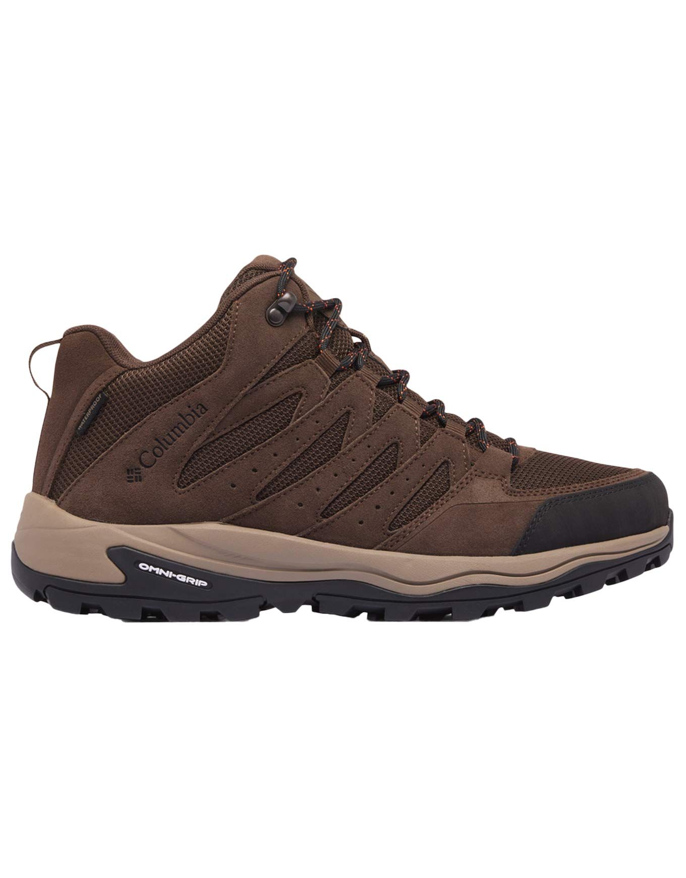 Columbia Redmond 4 waterdichte halfhoge trekking- en wandelschoenen voor dames, Natte Zand Graniet Paars, 36.5 EU