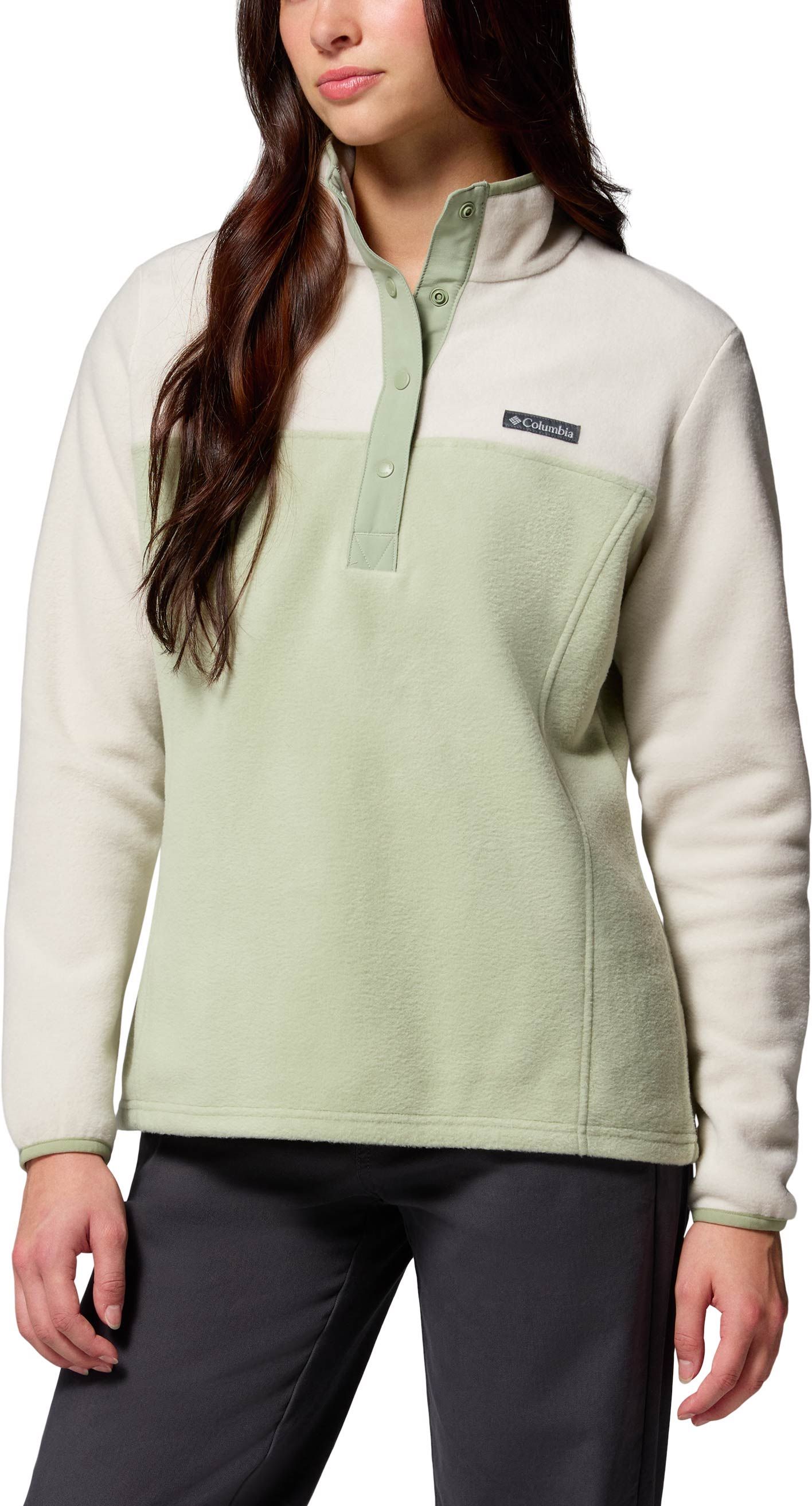 Benton Springs 1/2 Snap Pull Over II Safari Dark Stone + Columbia