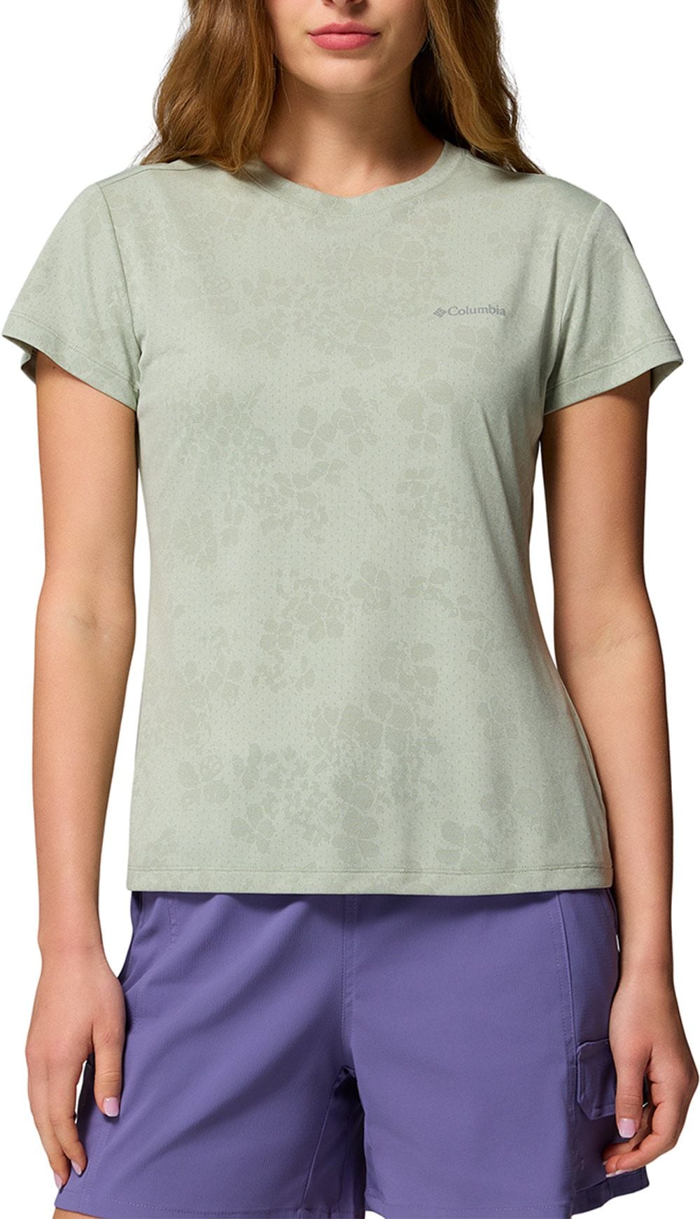 Bluebird Canyon II SS Crew Safari Florage Jacquard + Columbia