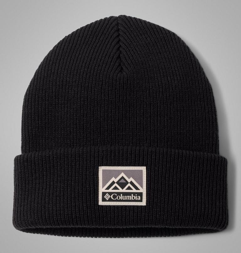 Whirlibird Cuffed Beanie Black Mountains + Columbia