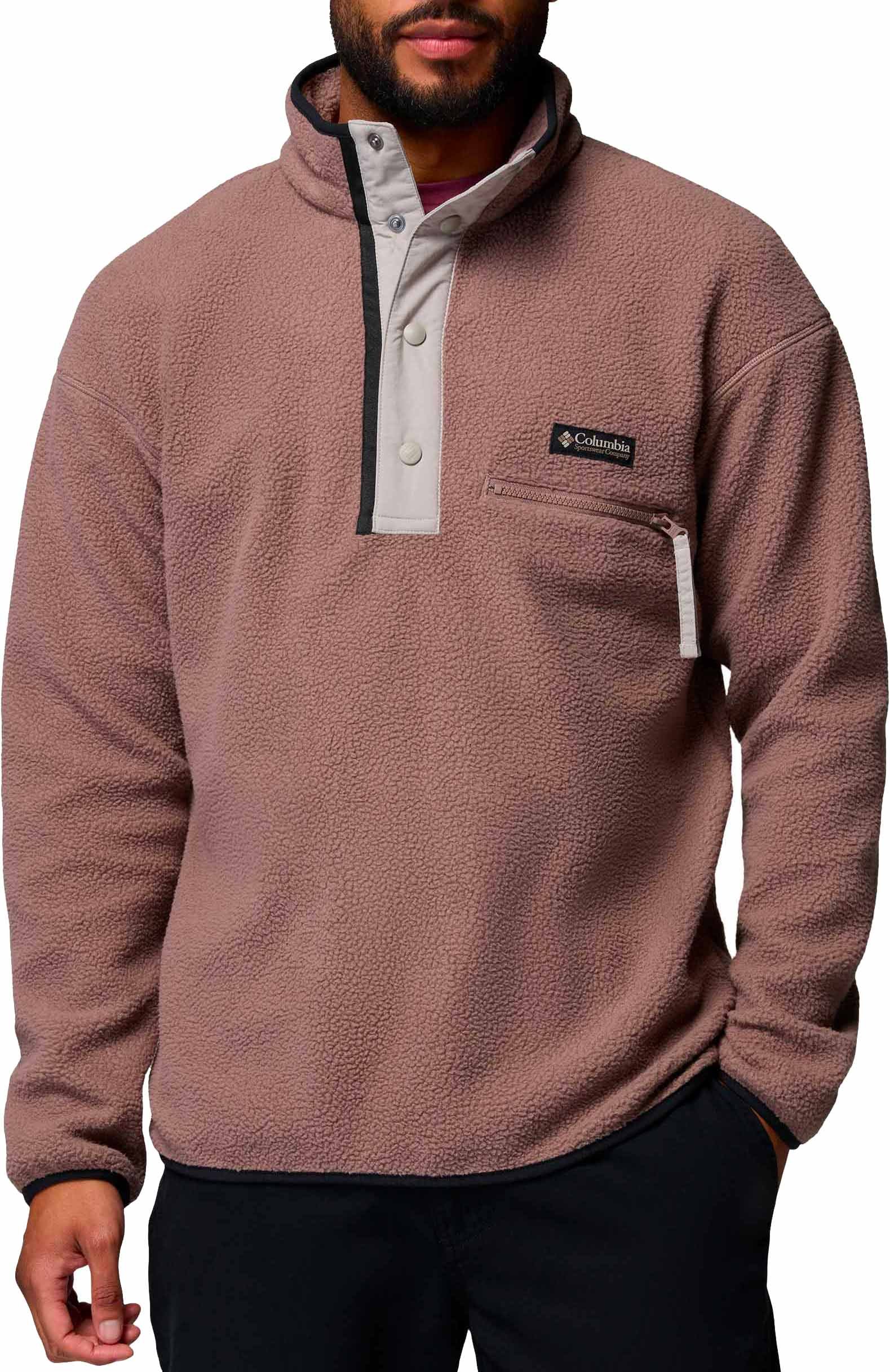Helvetia II Half Snap Fleece Iron + Columbia