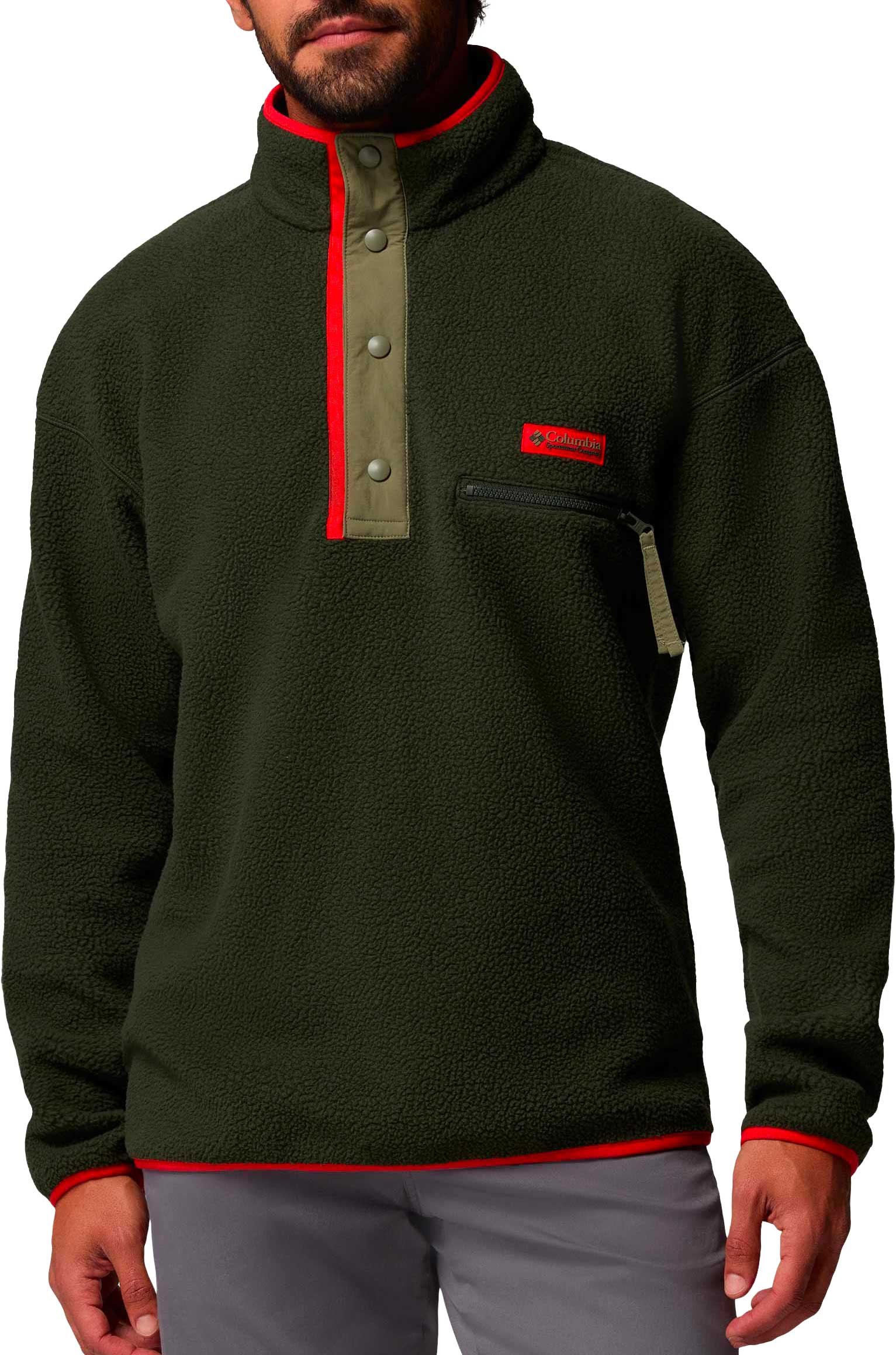 Helvetia II Half Snap Fleece Greenscape + Columbia