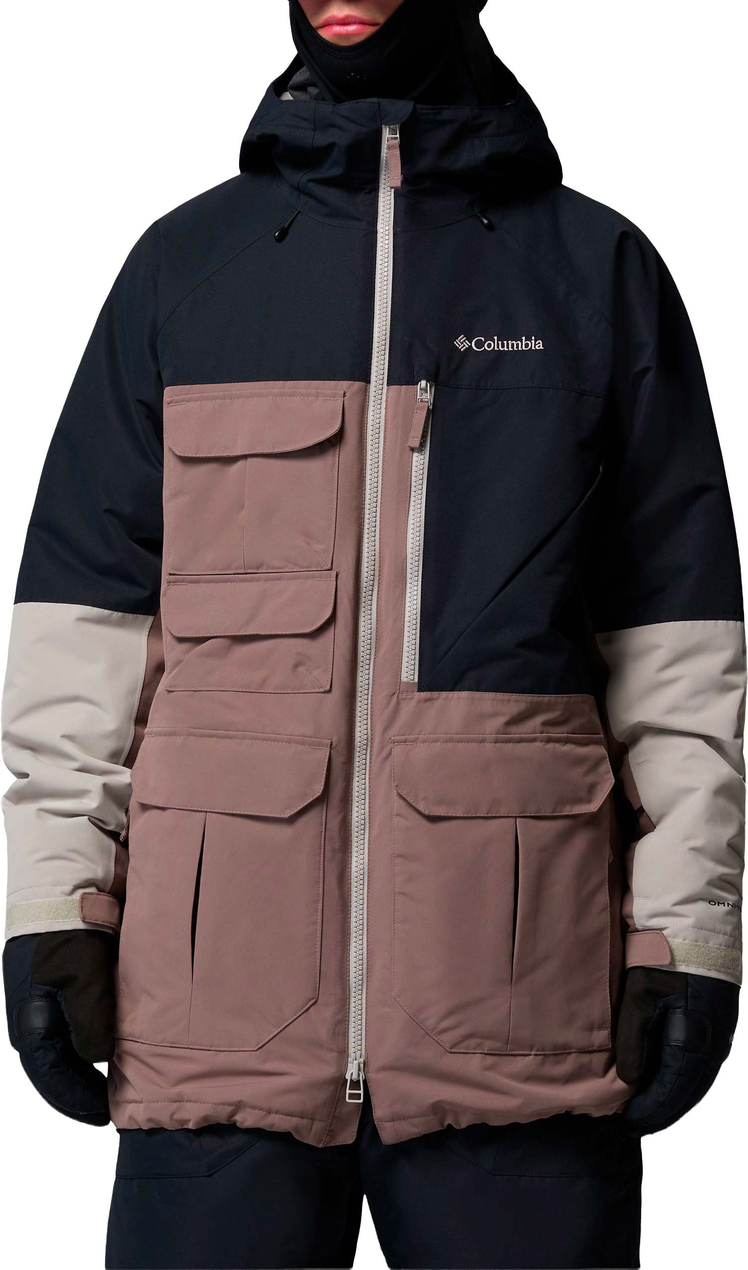 Coreshot Jacket Iron Black Flint Grey + Columbia