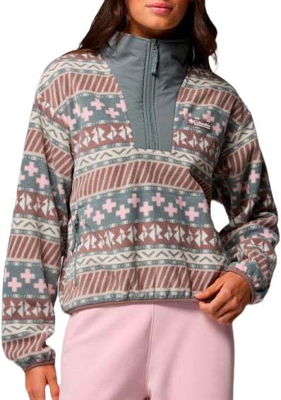 Sequoia Grove II Printed Half Zip Iron Wizard Island + Columbia
