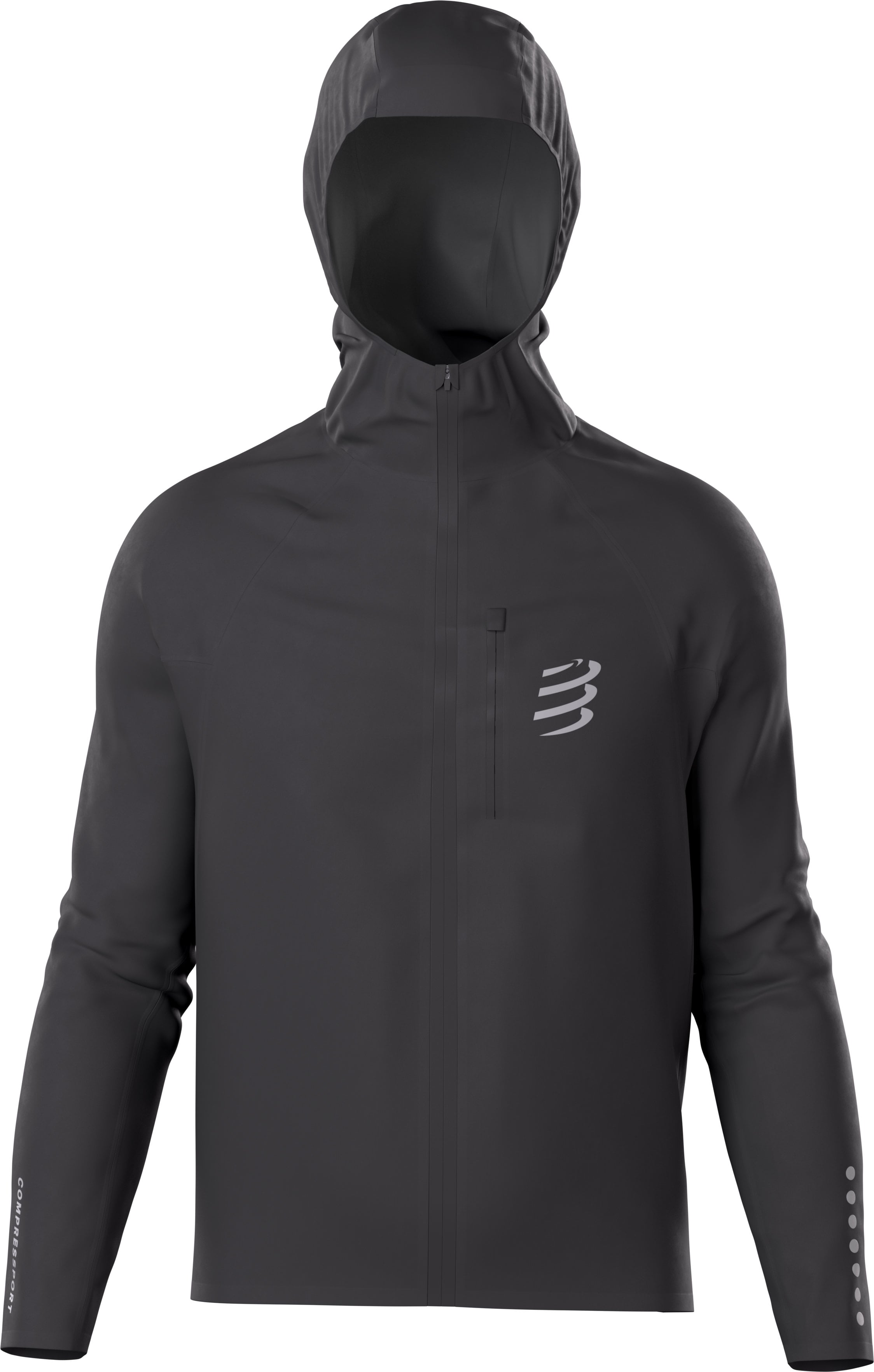 Tempest Waterproof Jacket M Black + Compressport