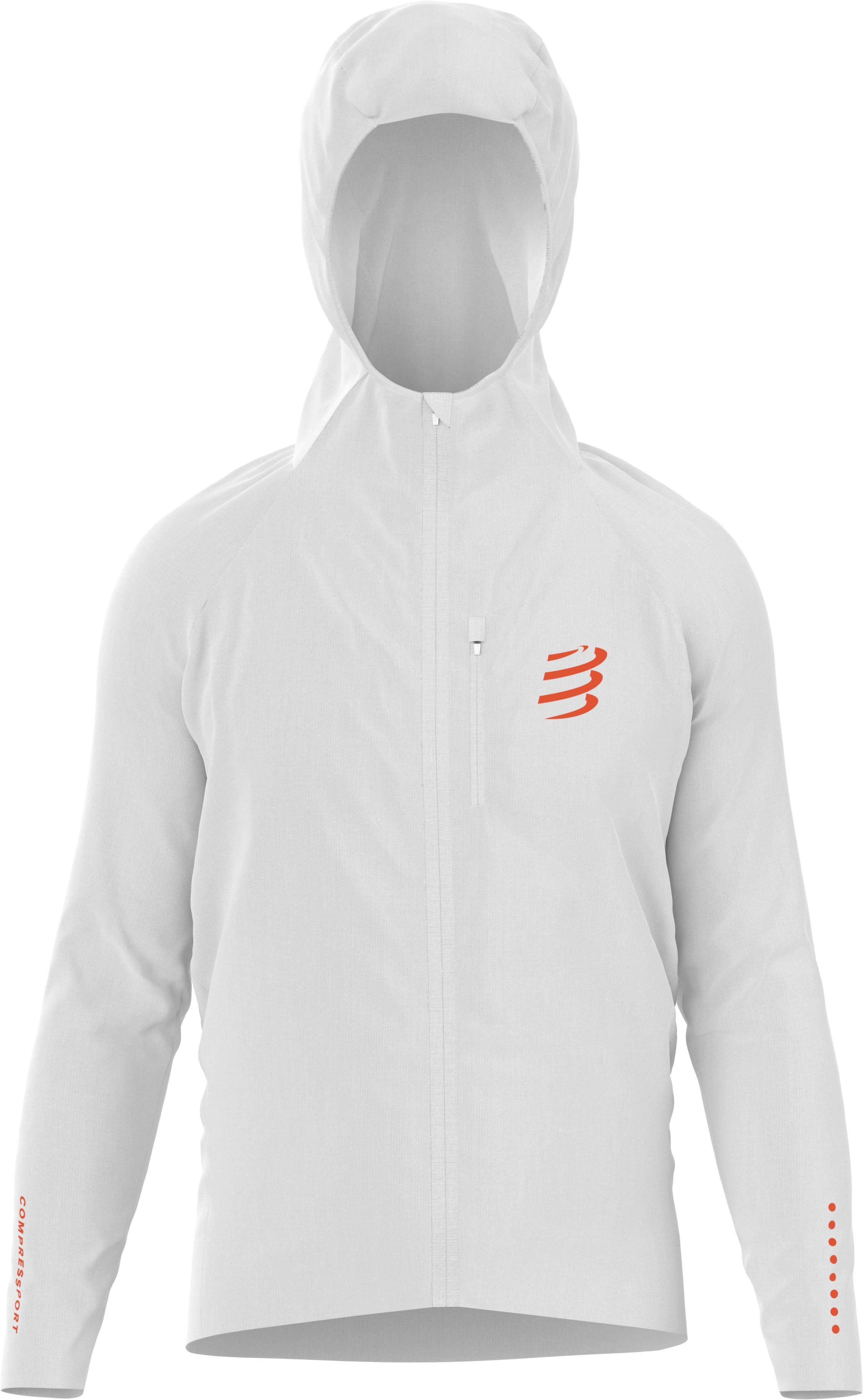 Thunderstorm Waterproof Jacket Off White + Compressport