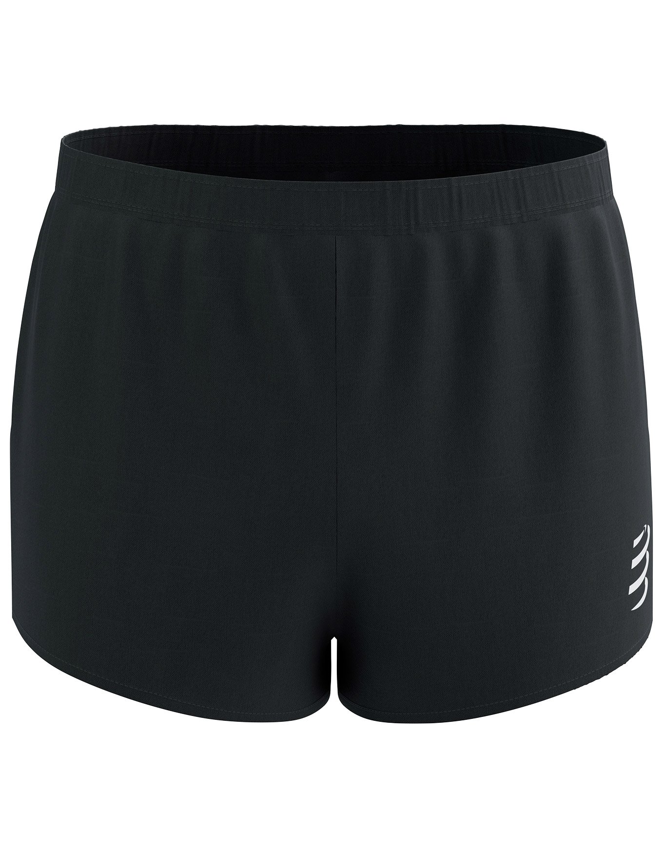 Racing Split Short M Black + Compressport