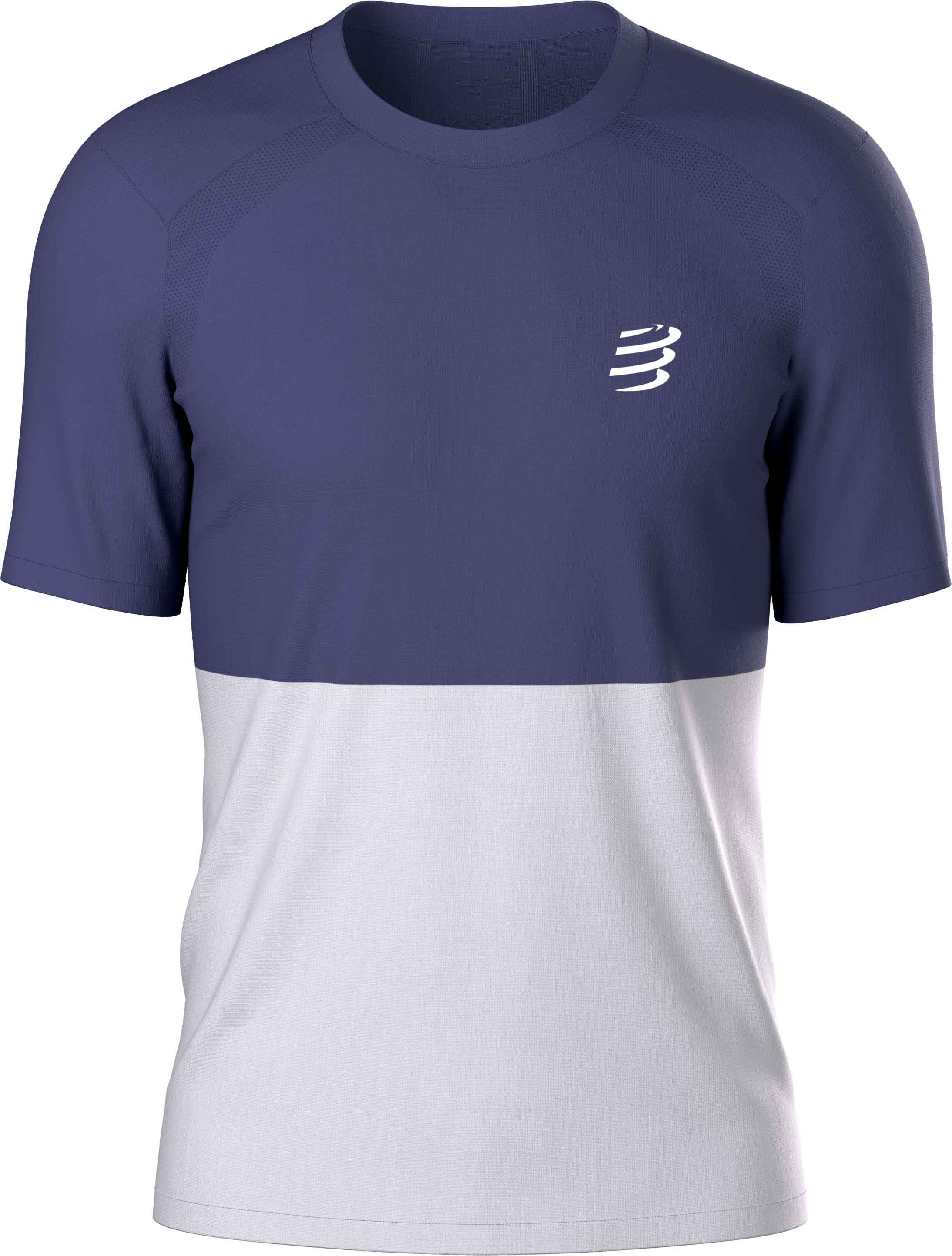 Performance SS Tshirt M Peacoat Gray + Compressport