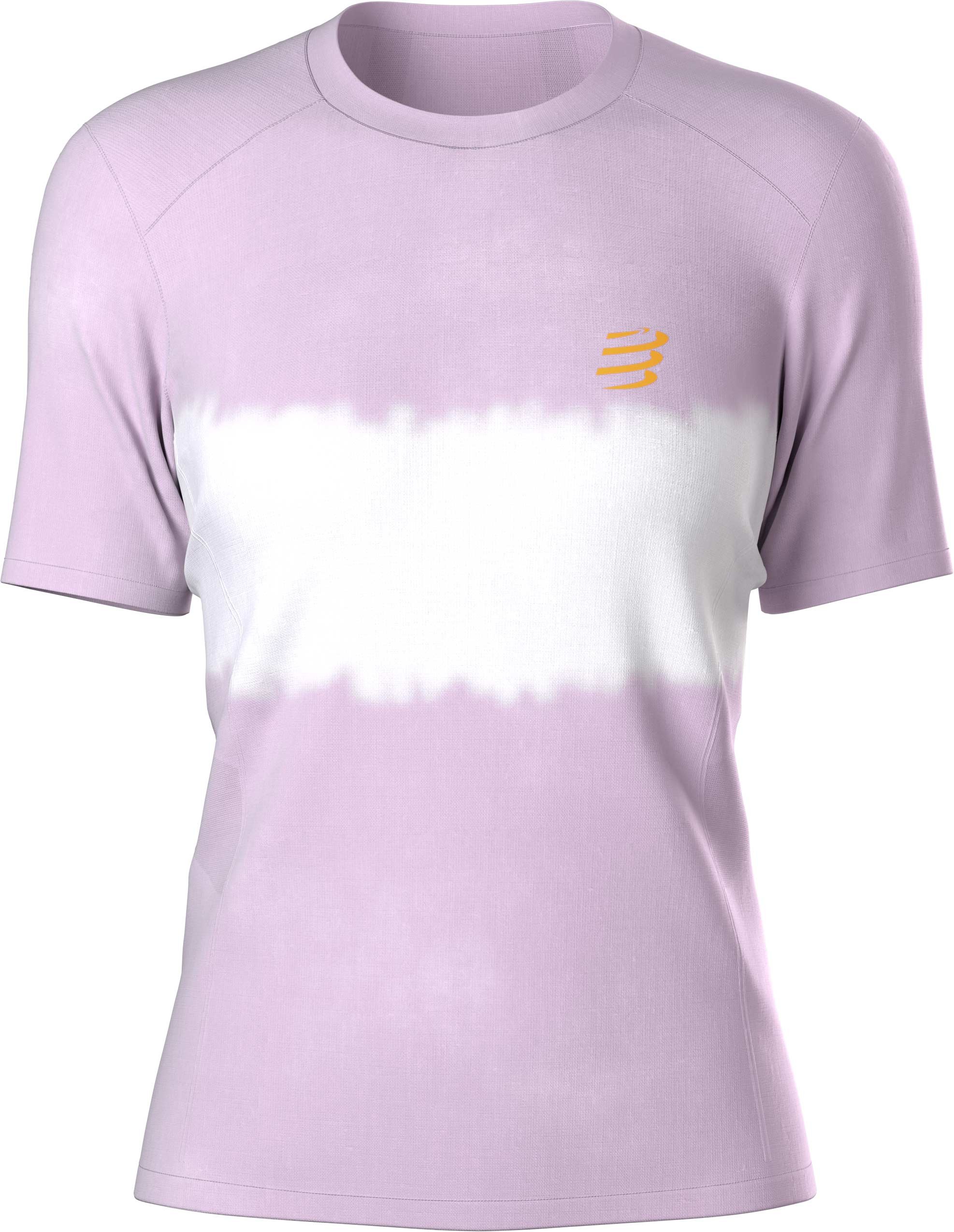 Performance SS Tshirt W Orchid Apricot + Compressport